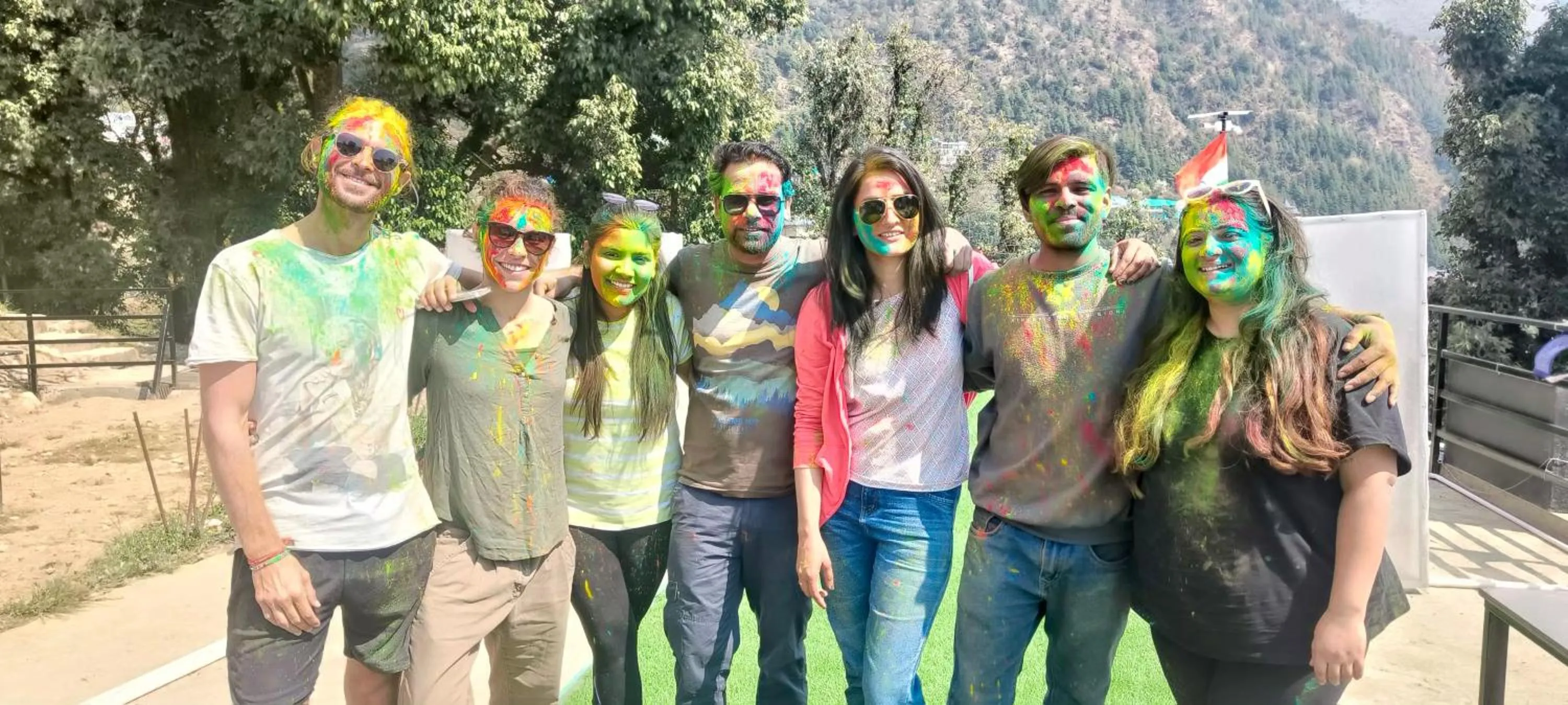 People in The Unmad - Dharamkot