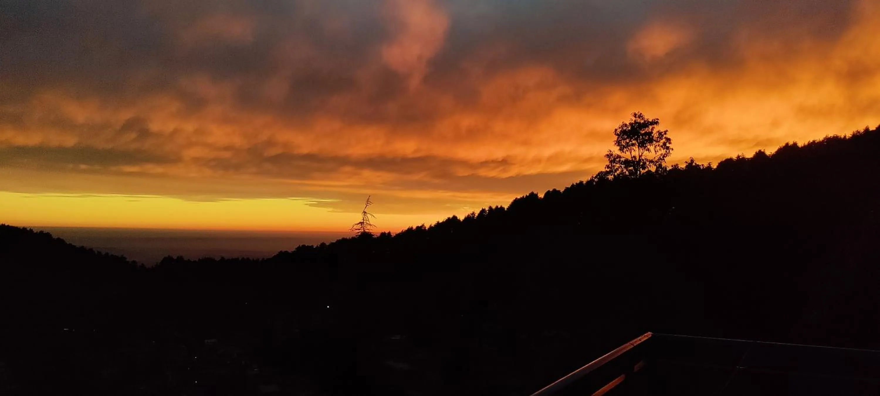 Sunset in The Unmad - Dharamkot