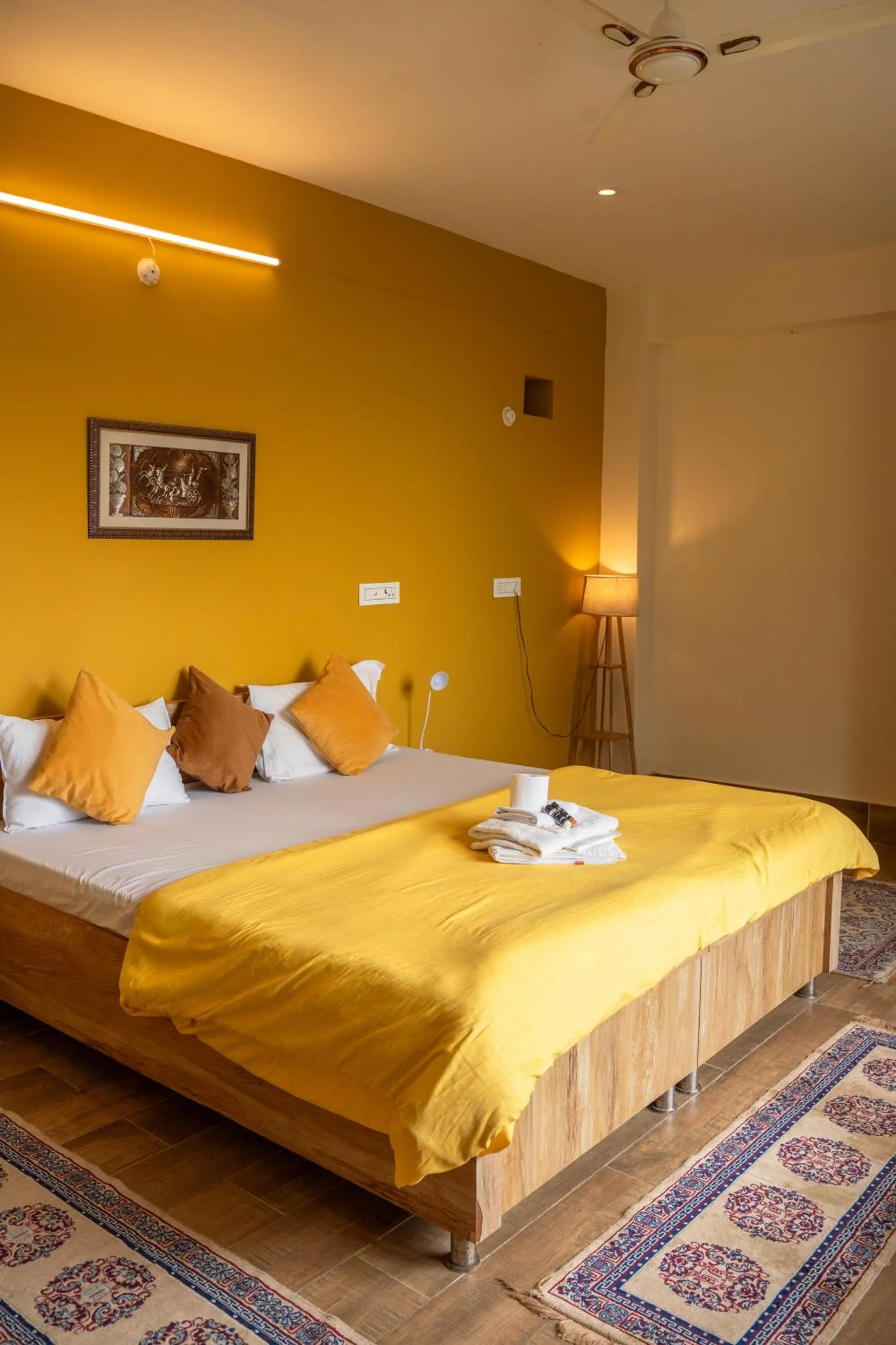 Bed in The Unmad - Dharamkot