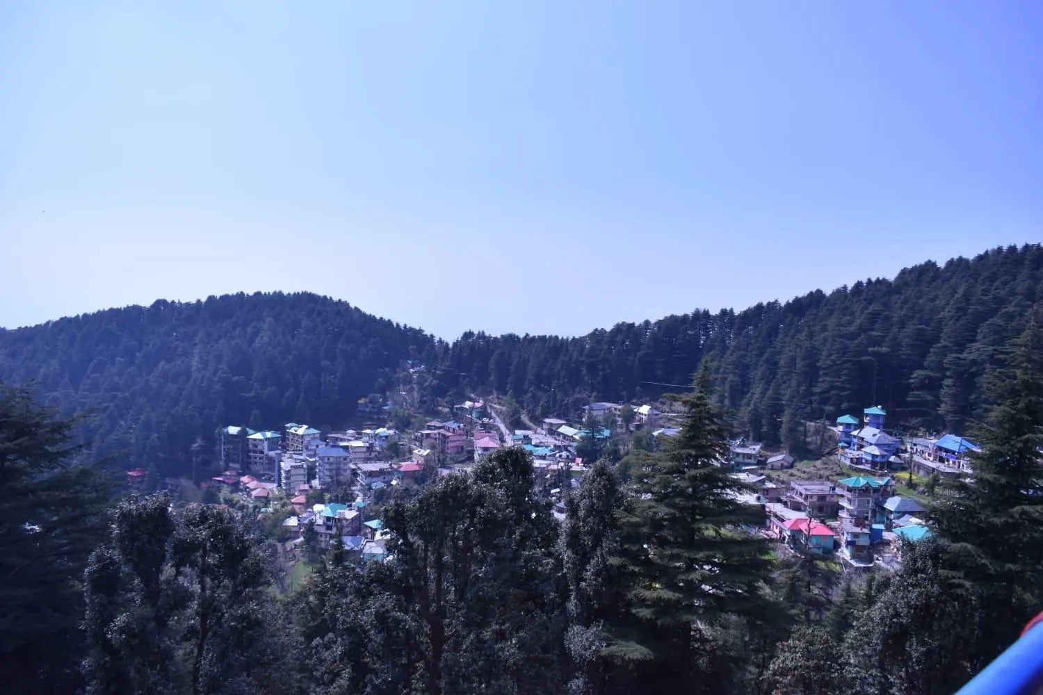 Mountain view in The Unmad - Dharamkot