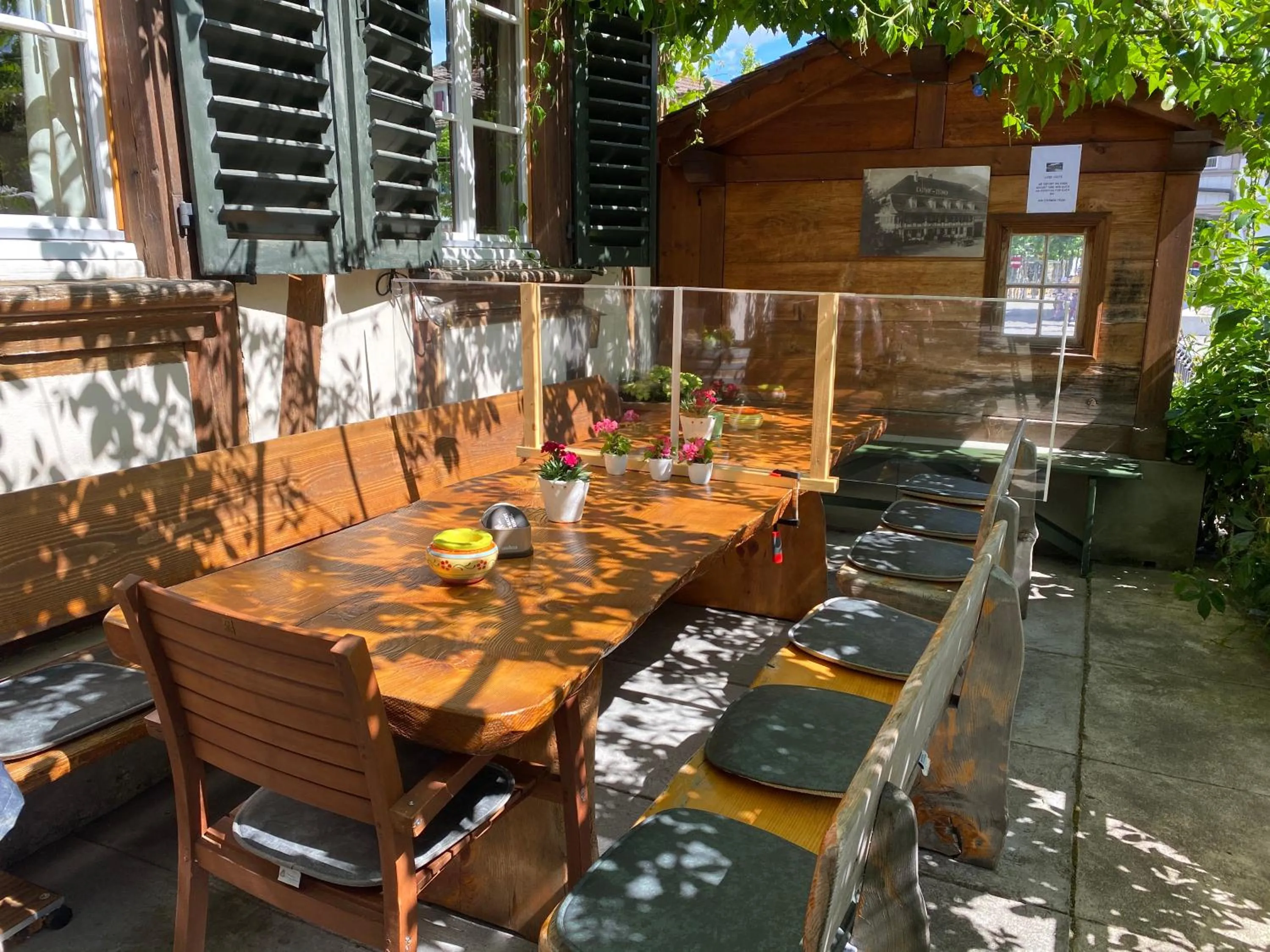 Restaurant/places to eat in Hotel Sternen Worb