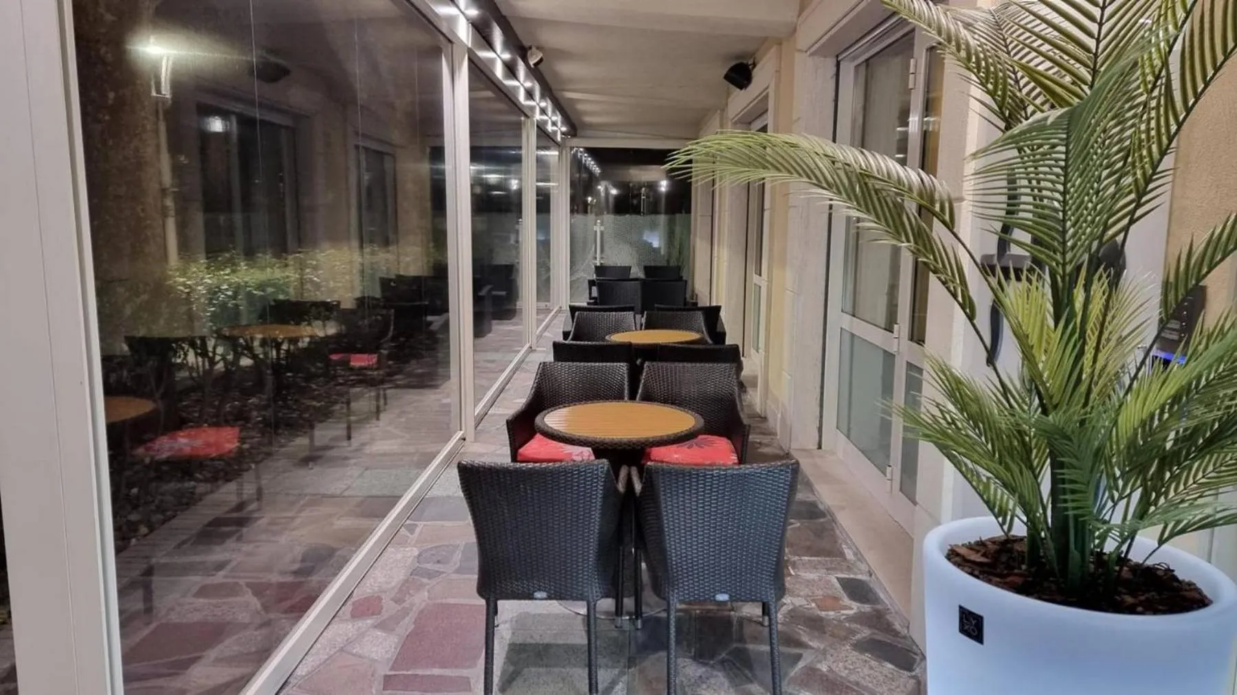 Patio in Hotel Madison