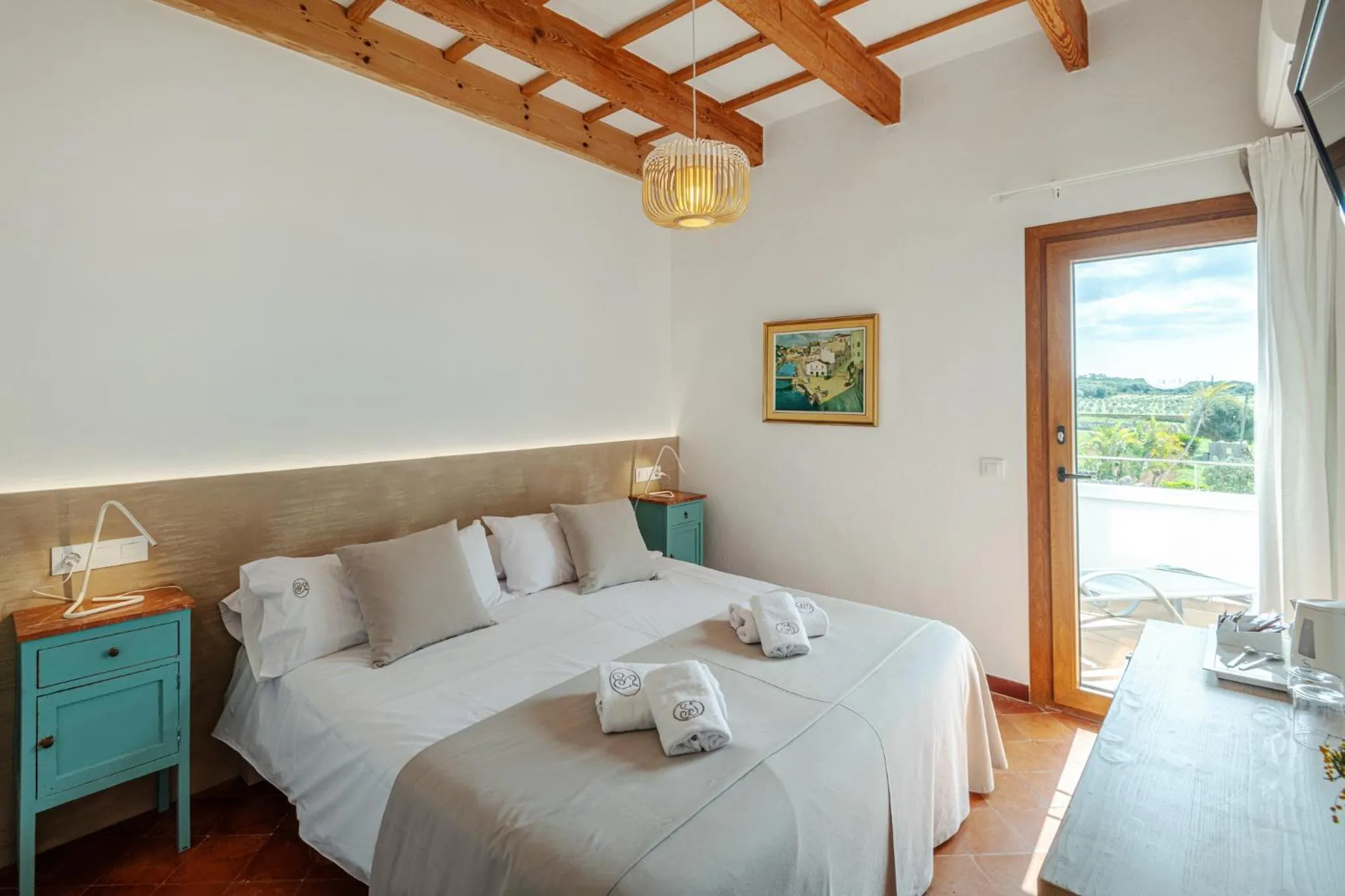 Bedroom, Bed in Agroturismo Son Juaneda