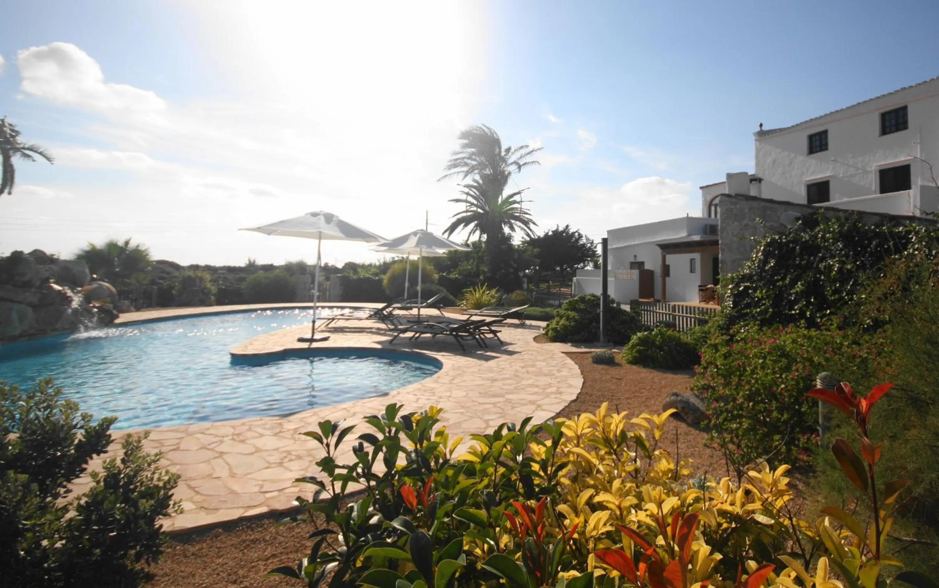 Garden in Agroturismo Son Juaneda