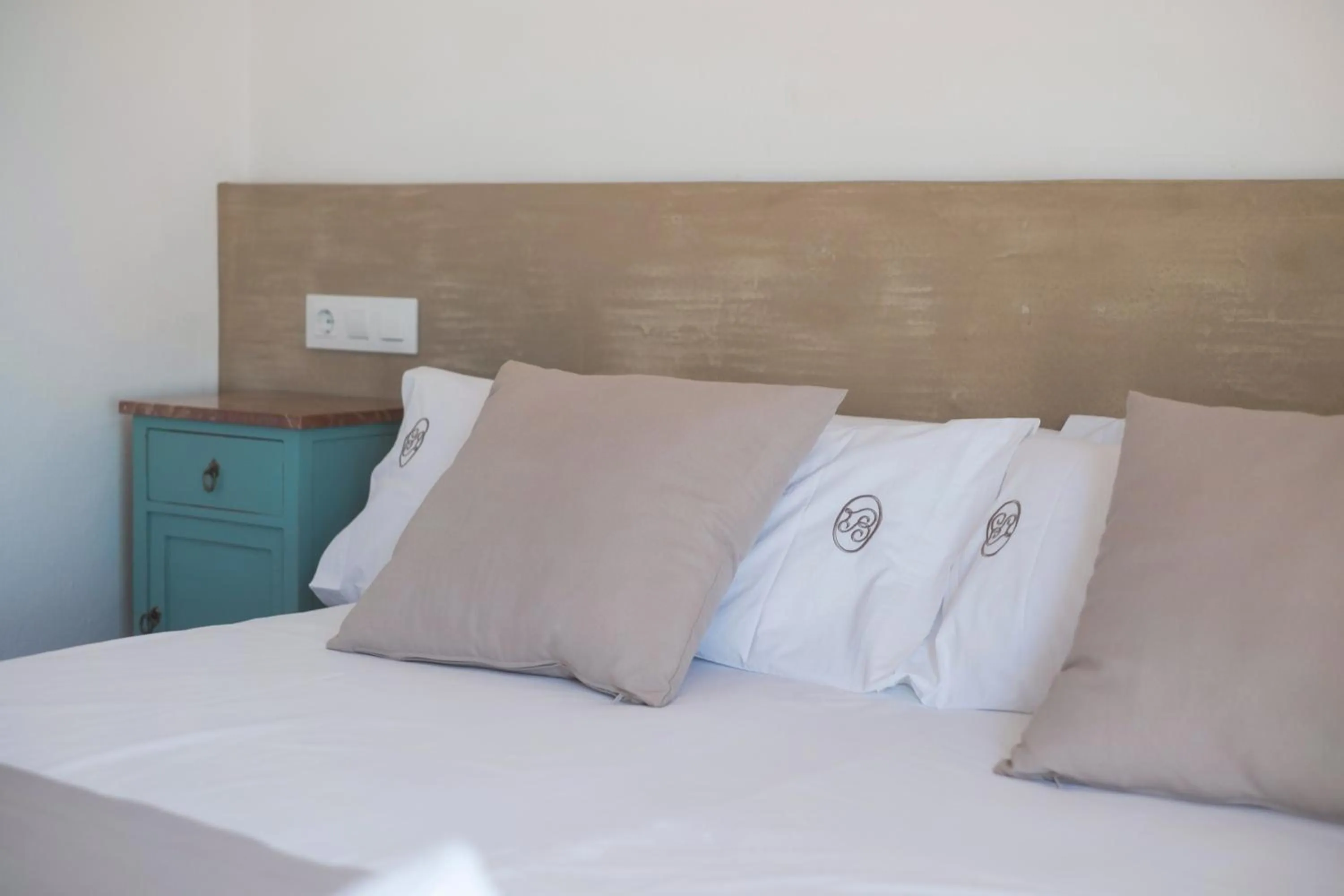 Bed in Agroturismo Son Juaneda