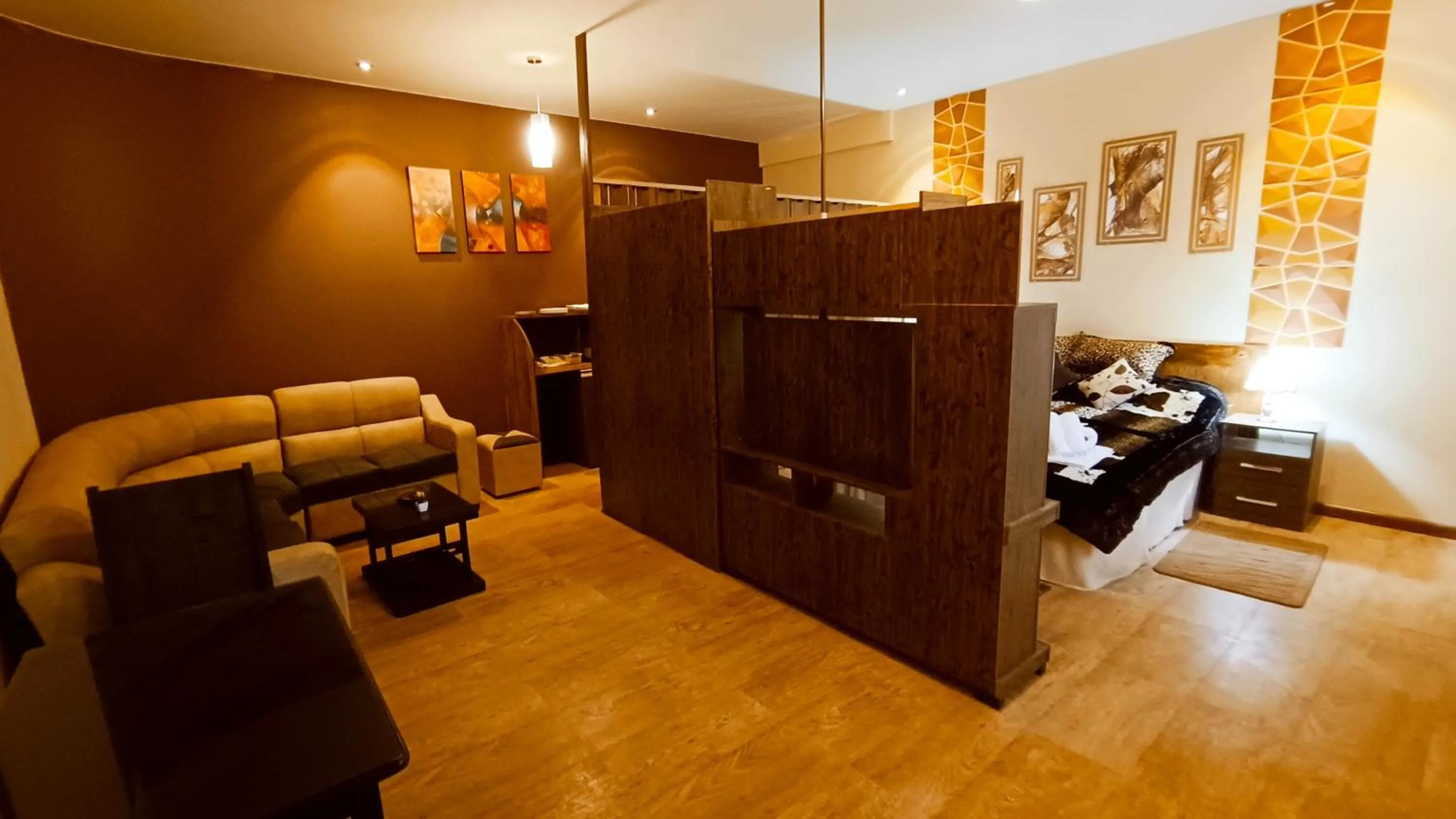 Seating area in Hotel Gran Aurum