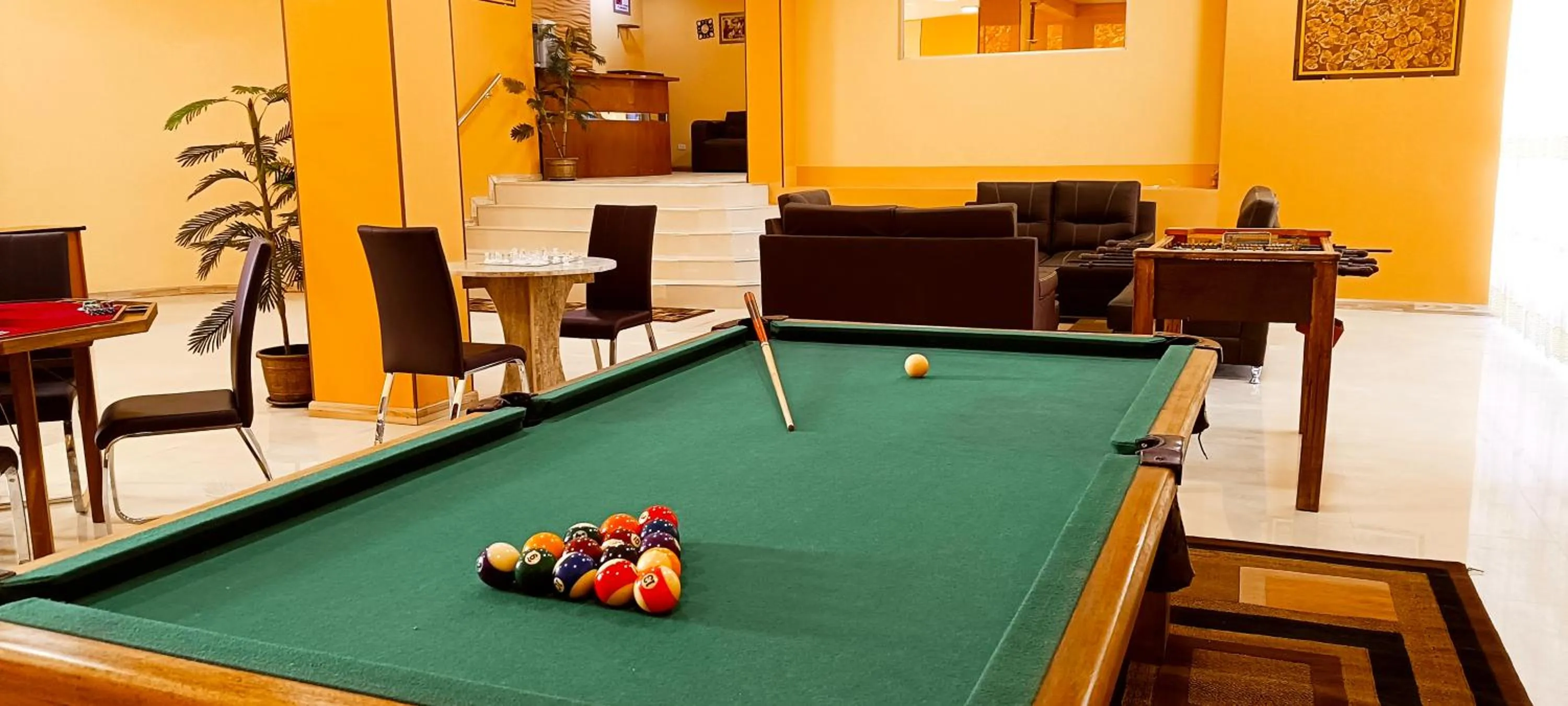 Billiard in Hotel Gran Aurum