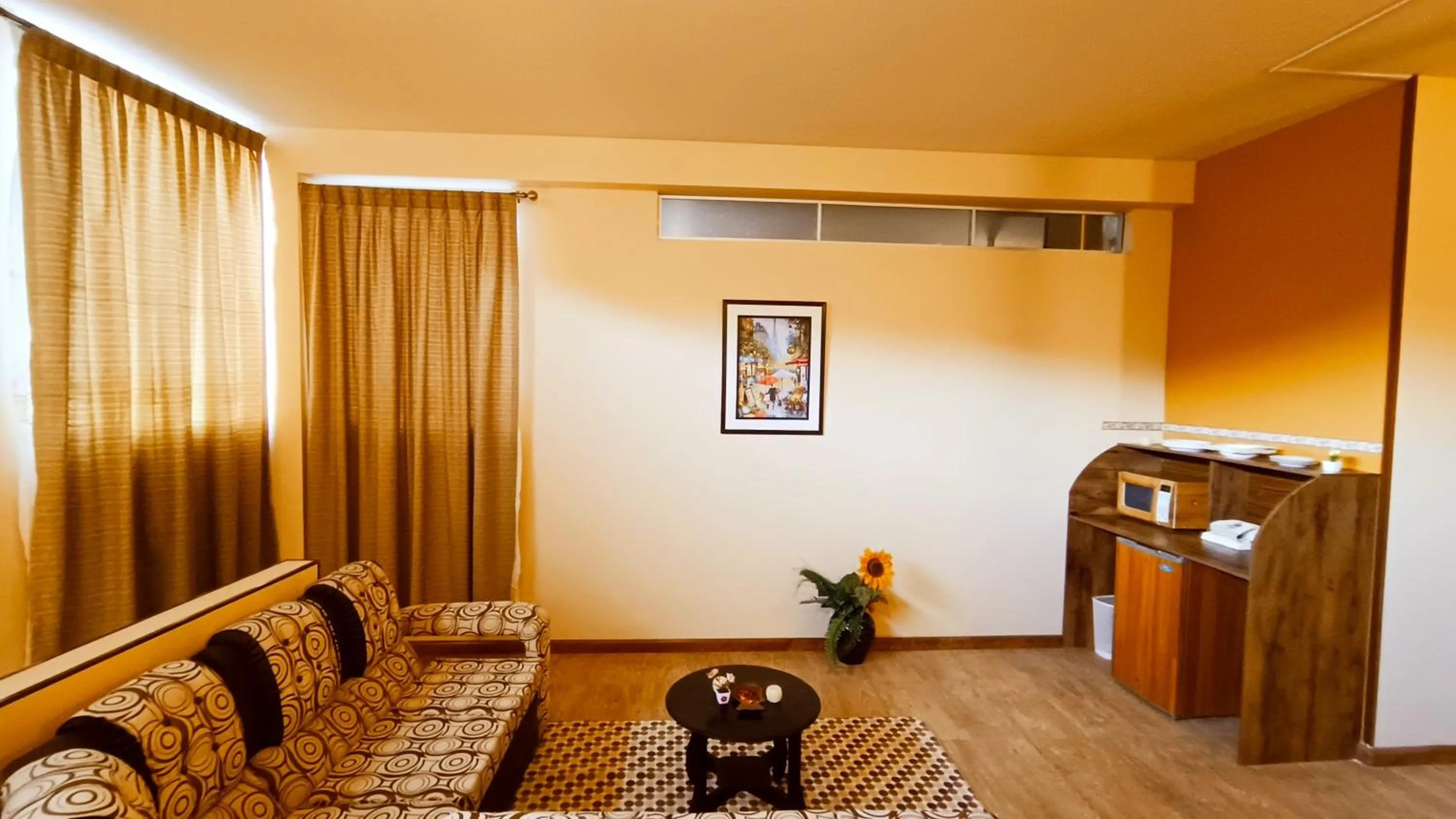 Living room in Hotel Gran Aurum