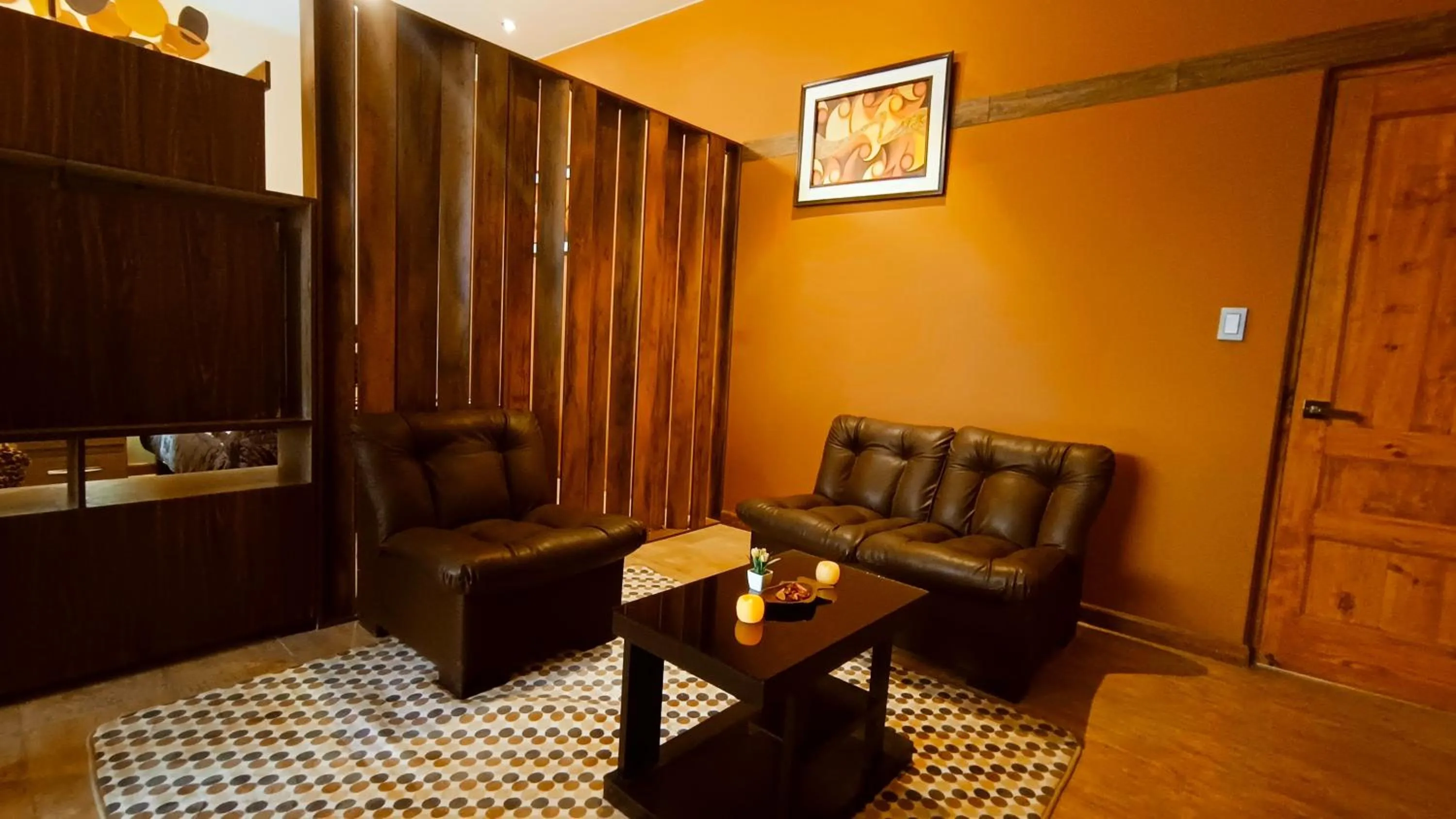 Seating area in Hotel Gran Aurum