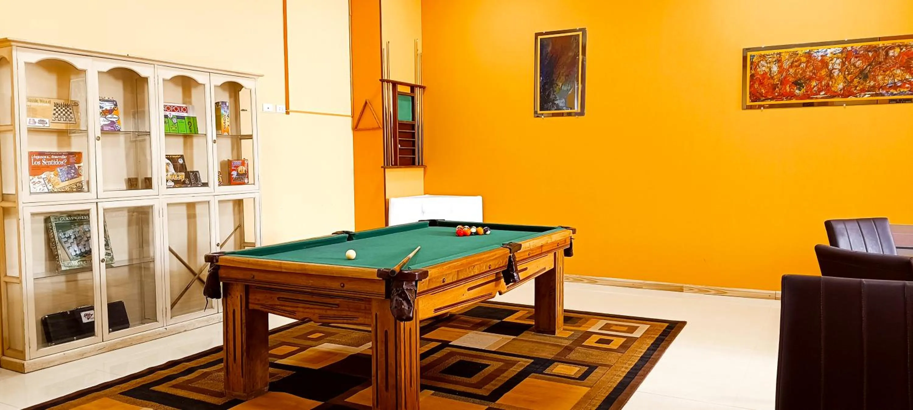 Billiard in Hotel Gran Aurum