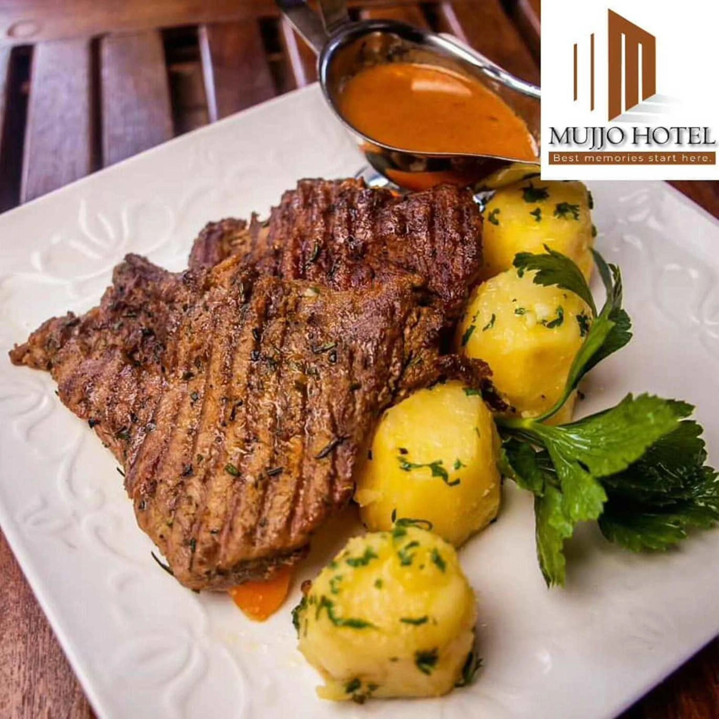 Food and drinks in Mujjo Hotel Kajjansi