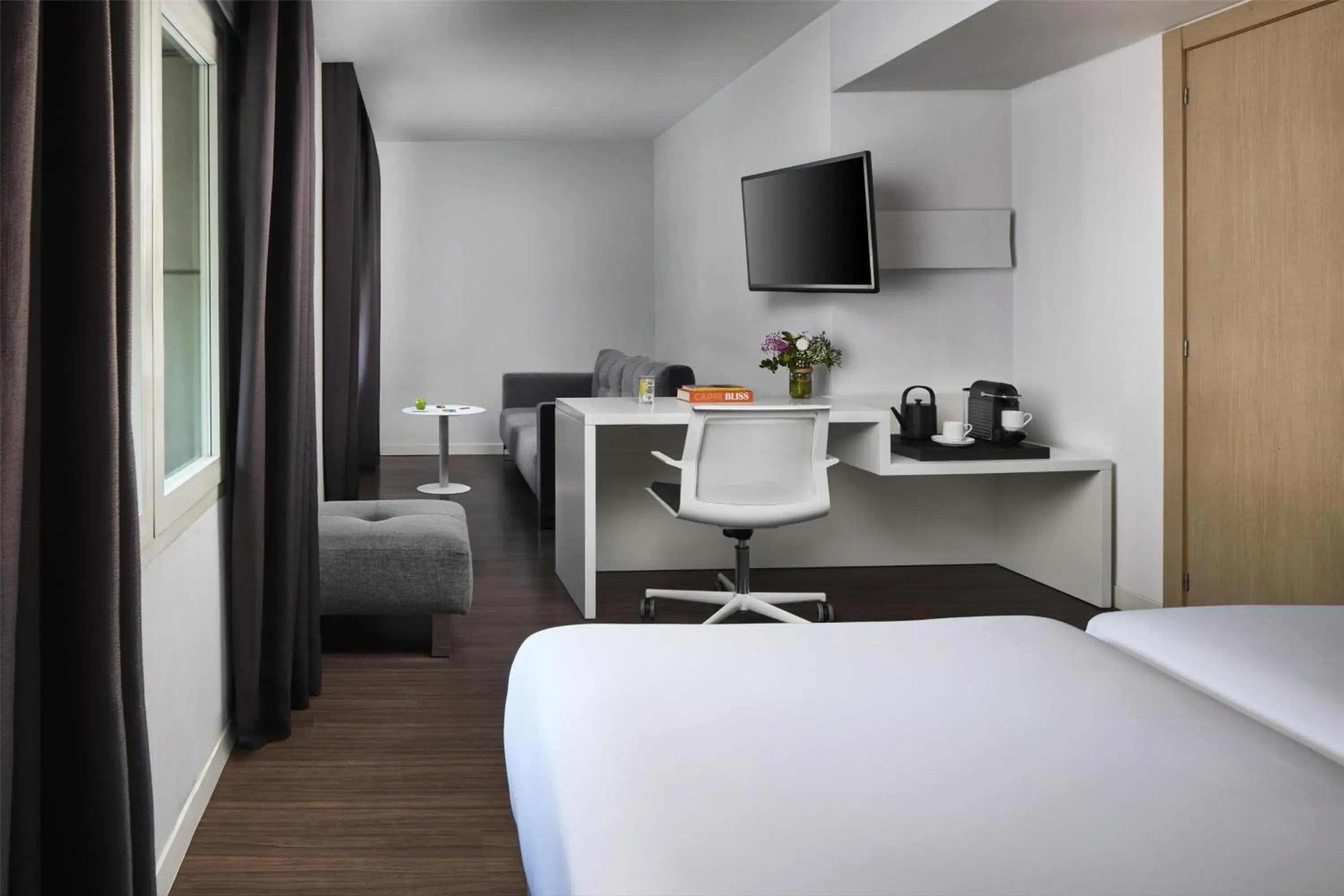 Bedroom, Bed in NH Barcelona Stadium Bedroom, Bed in NH Barcelona Stadium