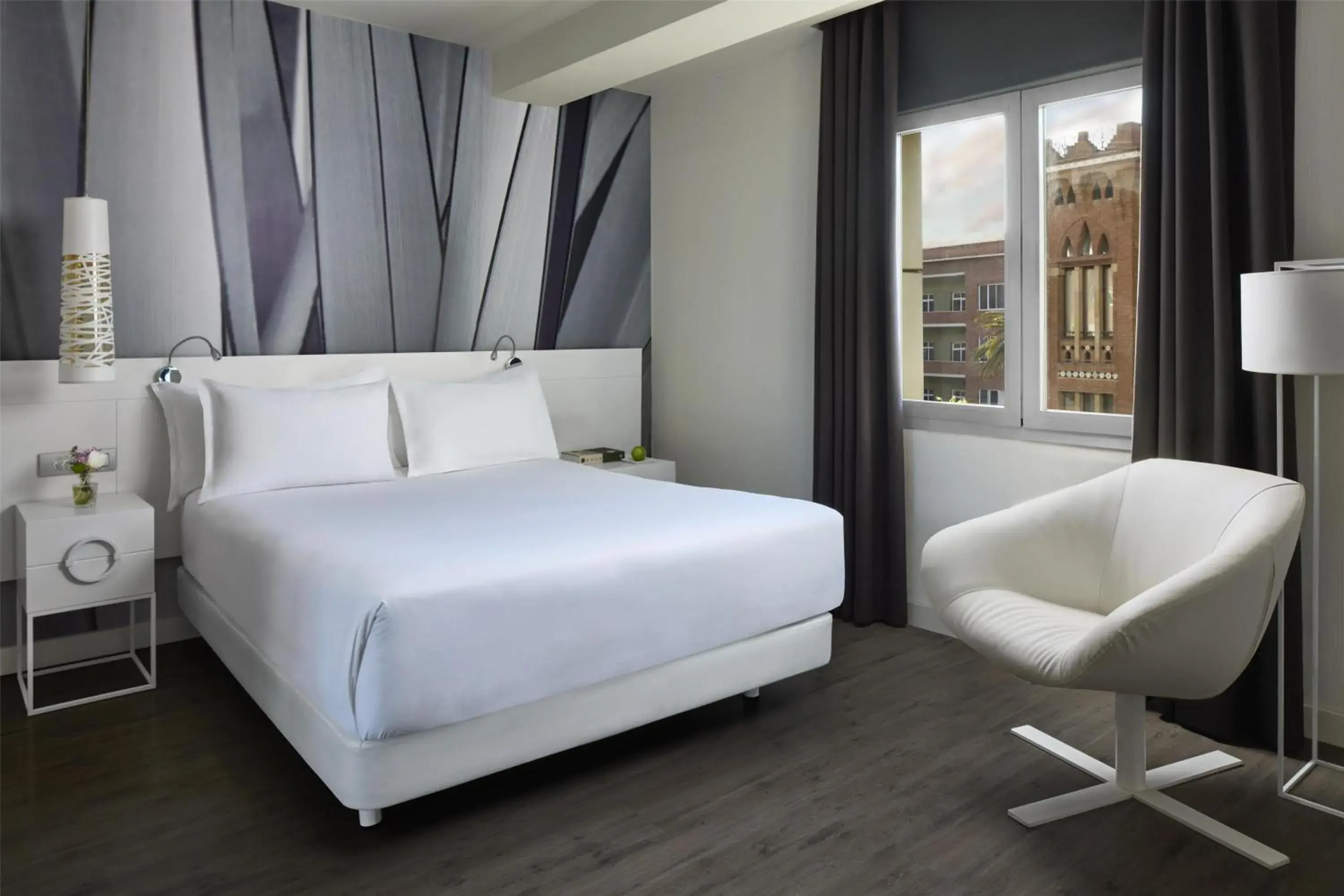 Bedroom, Bed in NH Barcelona Stadium Bedroom, Bed in NH Barcelona Stadium