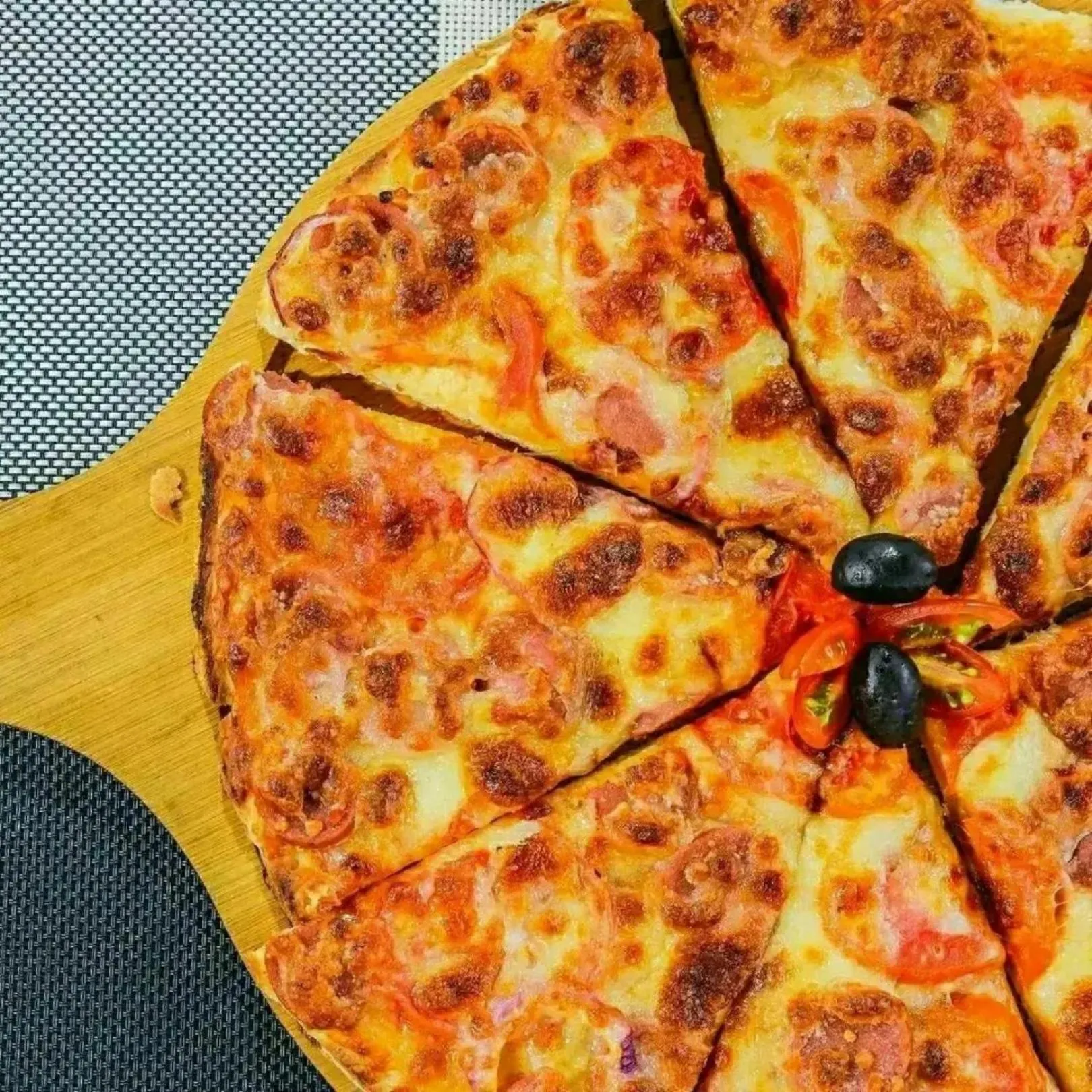 Food close-up in Romeos Hotel