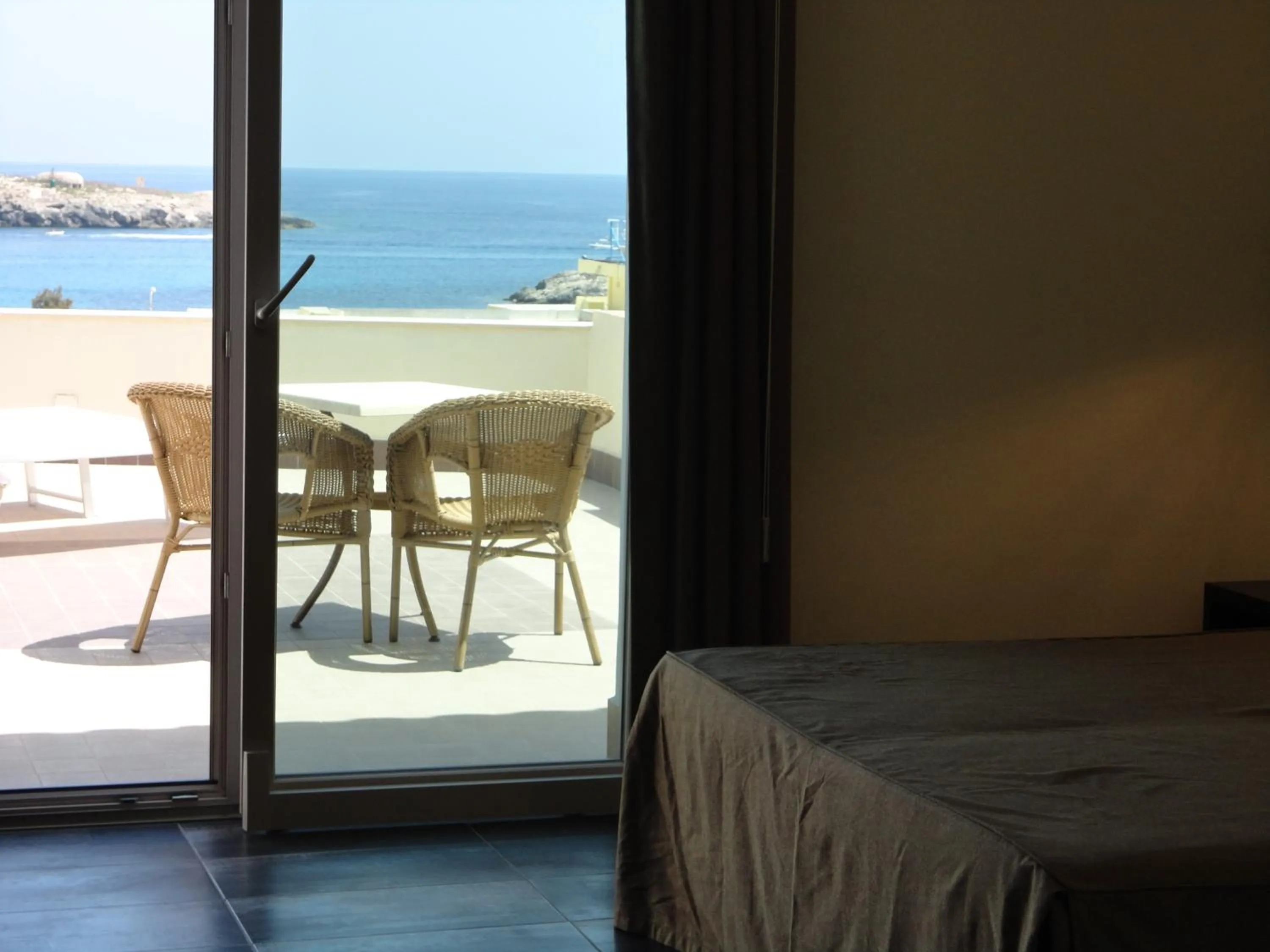 View (from property/room), Bed in Hotel Sole