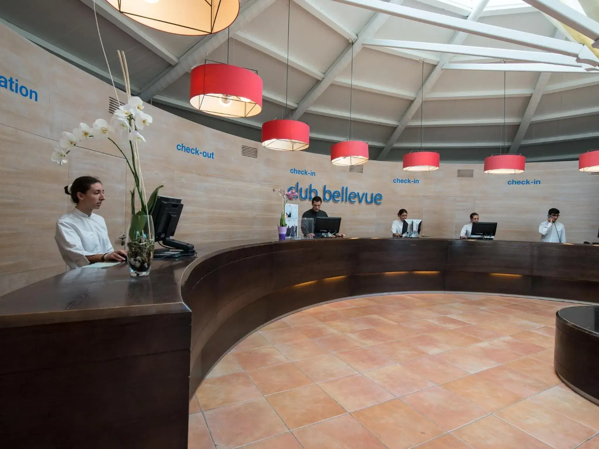 Lobby or reception in BelleVue Club Lobby or reception in BelleVue Club