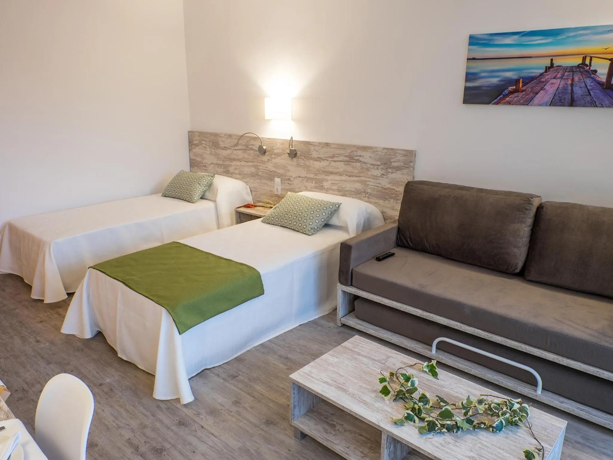 Balcony/Terrace, Bed in BelleVue Club