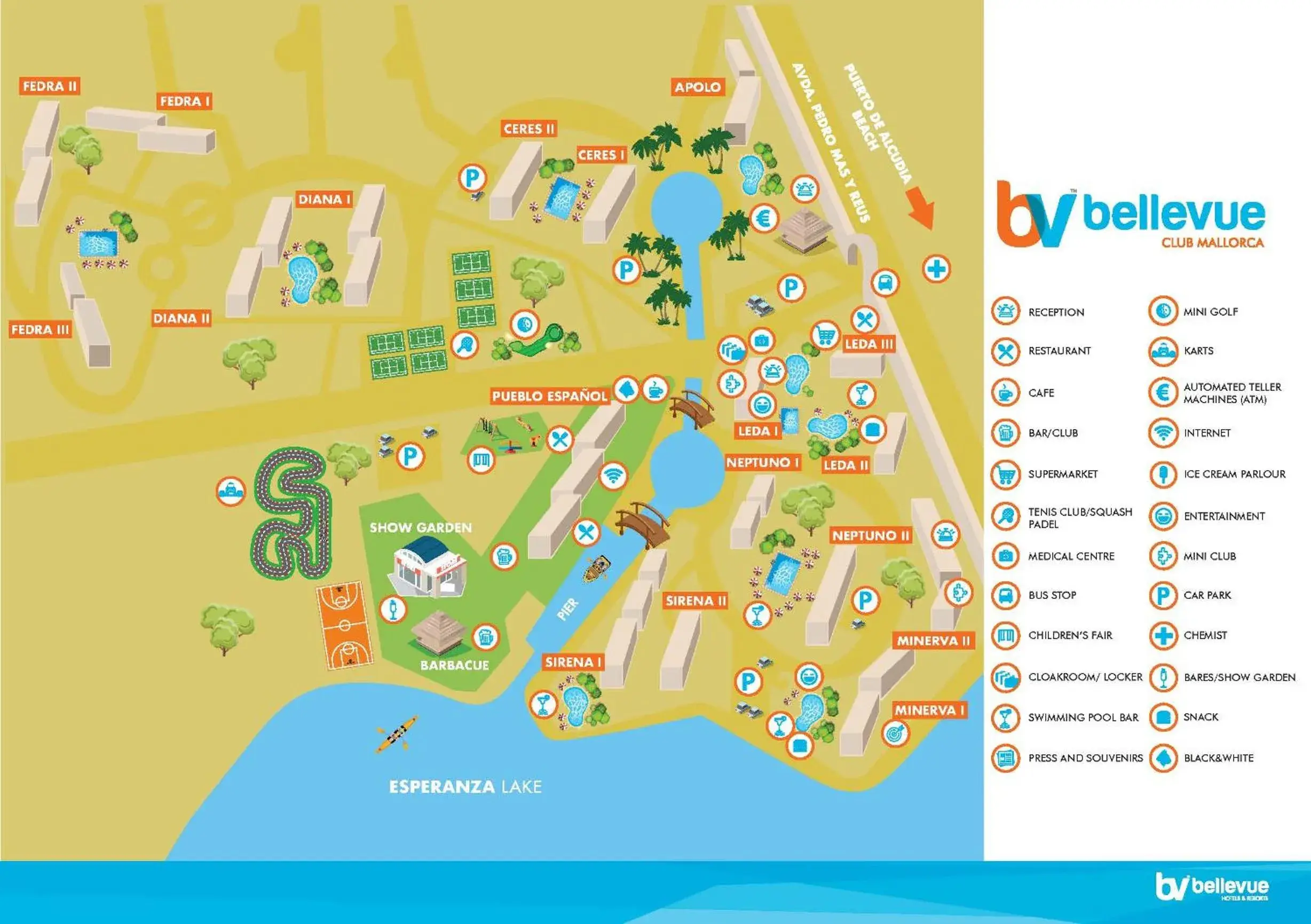 Property building in BelleVue Club Property building in BelleVue Club