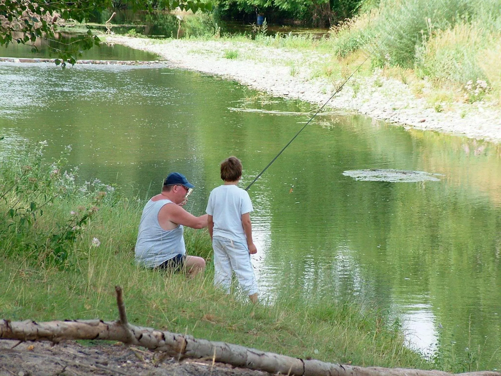 Fishing in Le Hameau des Genets