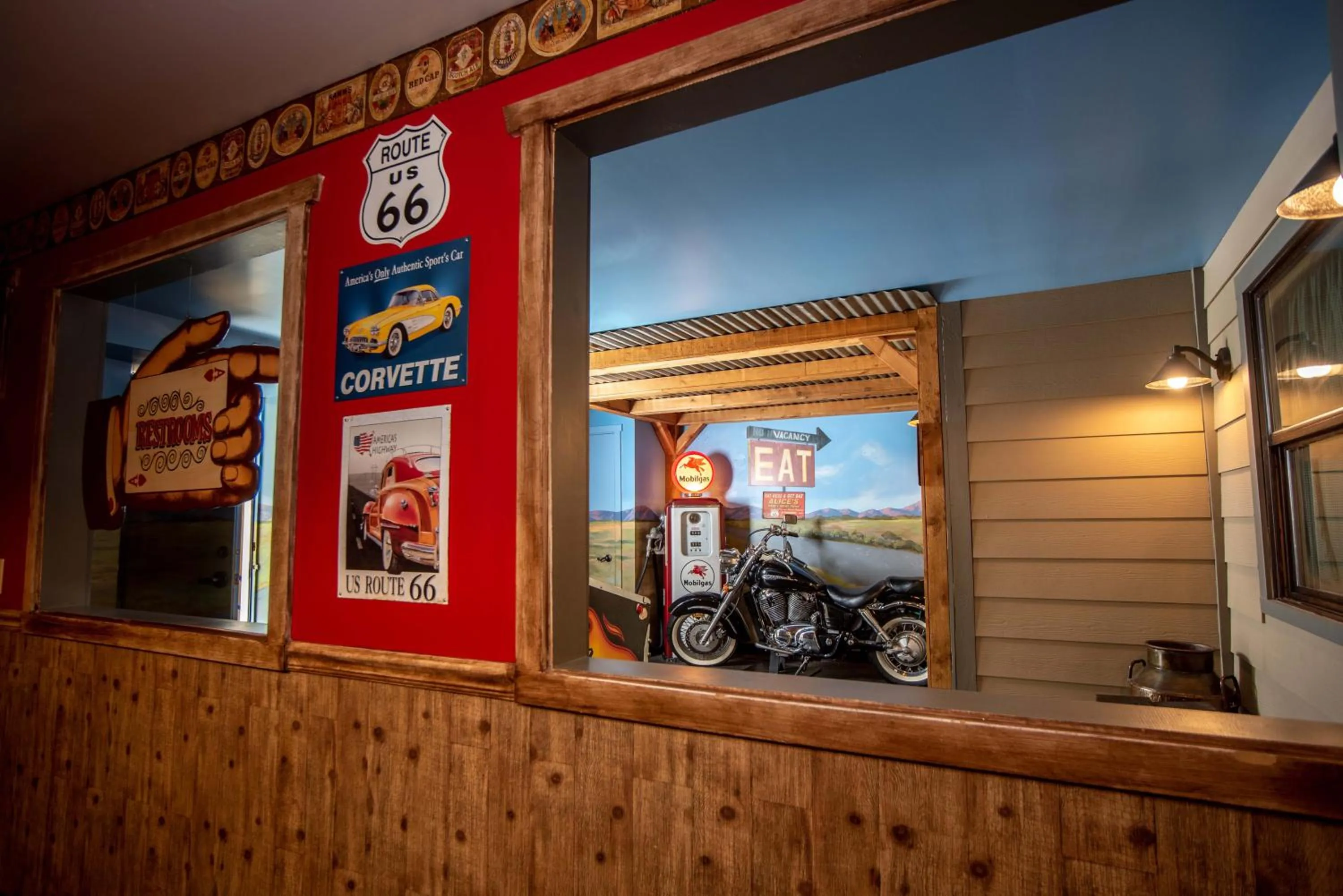 Decorative detail in The Anniversary Inn - Logan