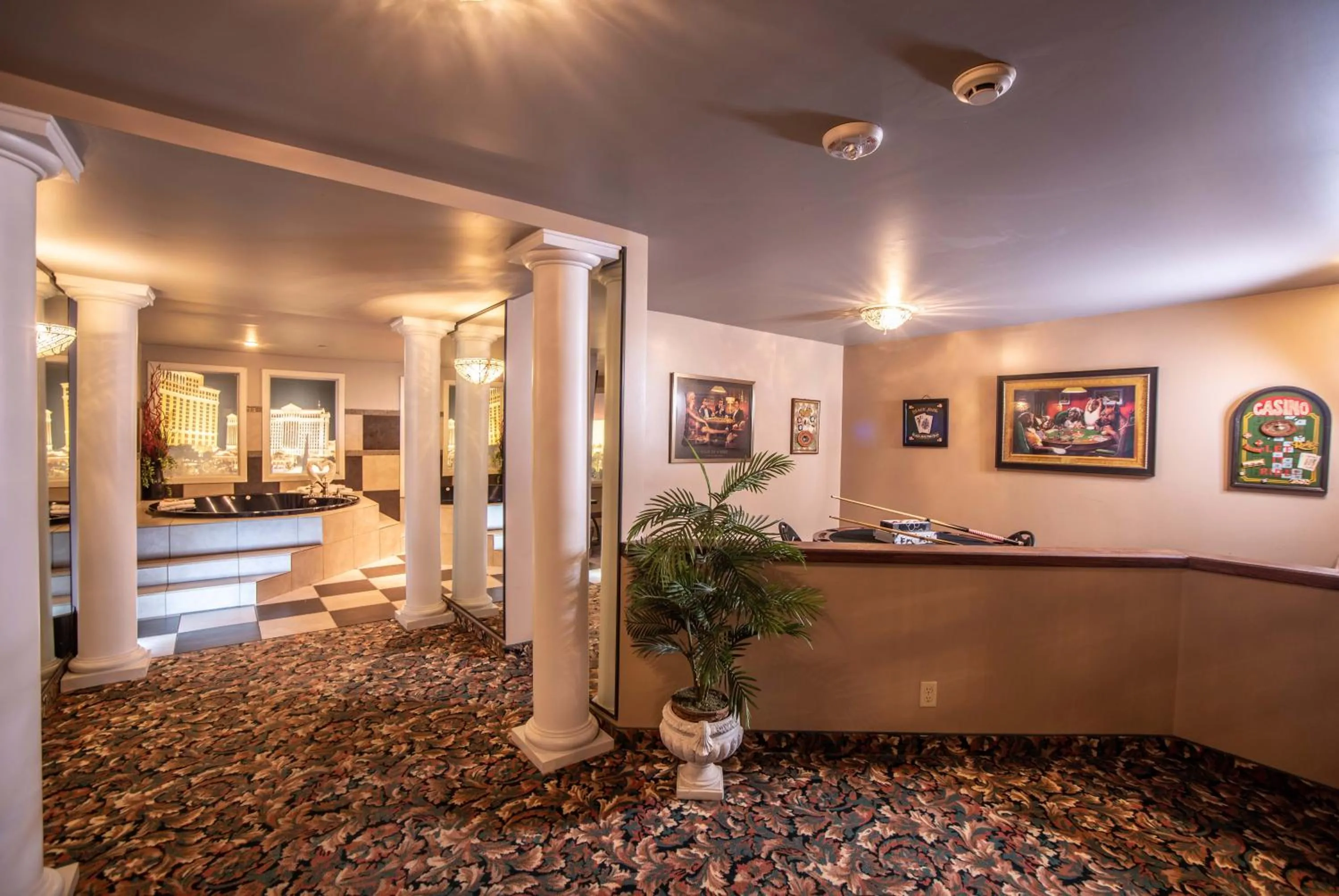 Decorative detail in The Anniversary Inn - Logan