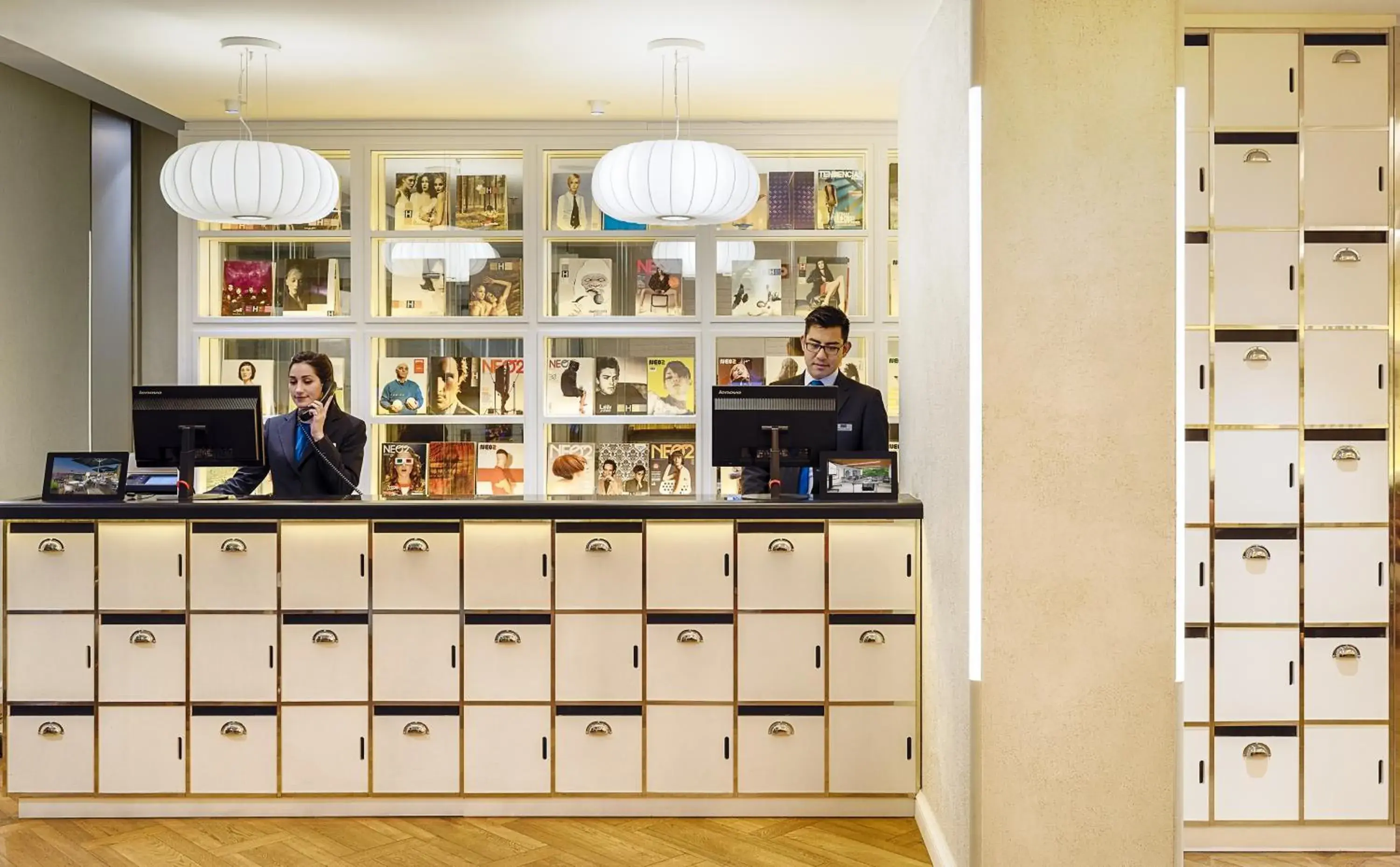 Lobby or reception in H10 Universitat Lobby or reception in H10 Universitat