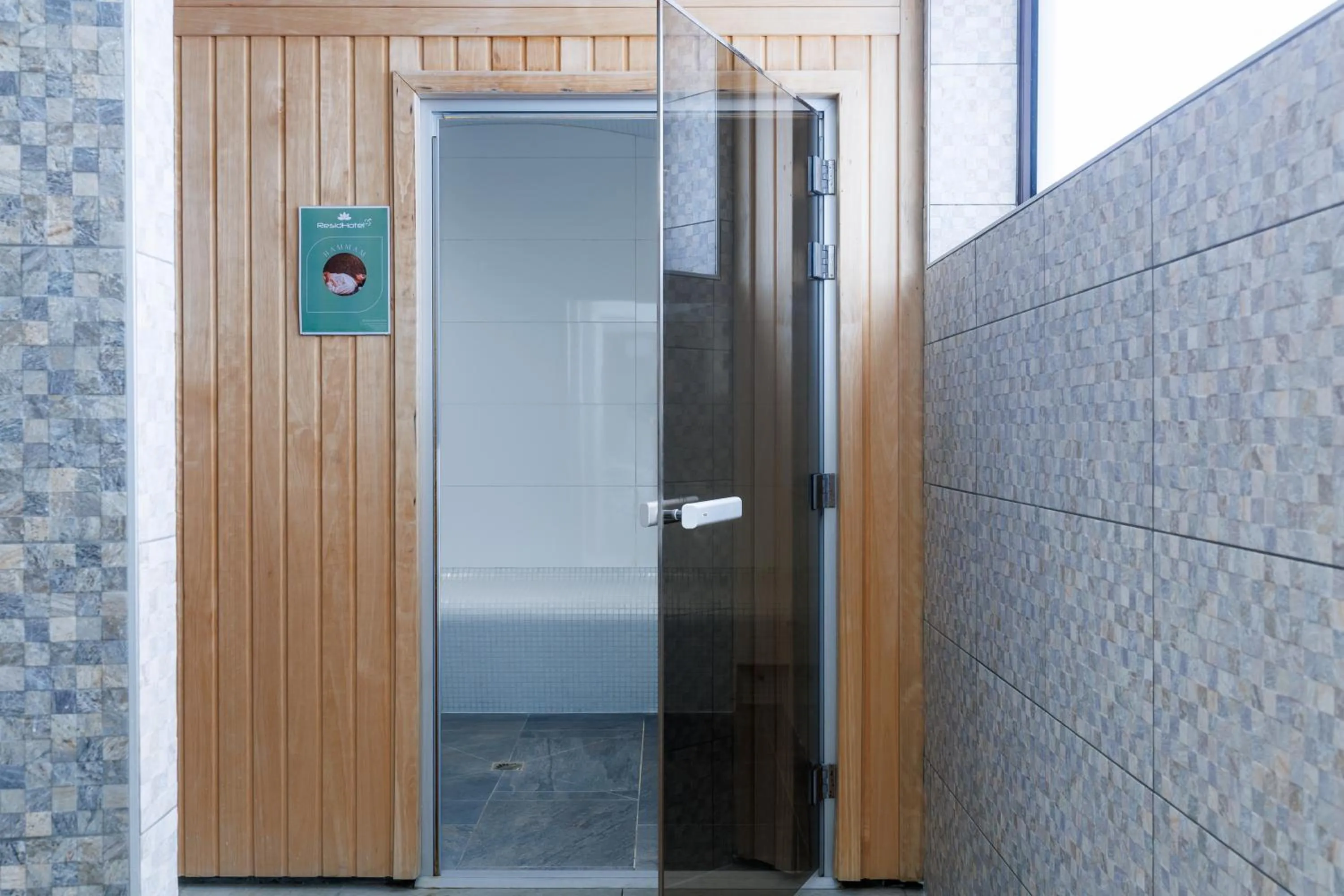 Steam room in Residhotel Résidence Pont du Gard