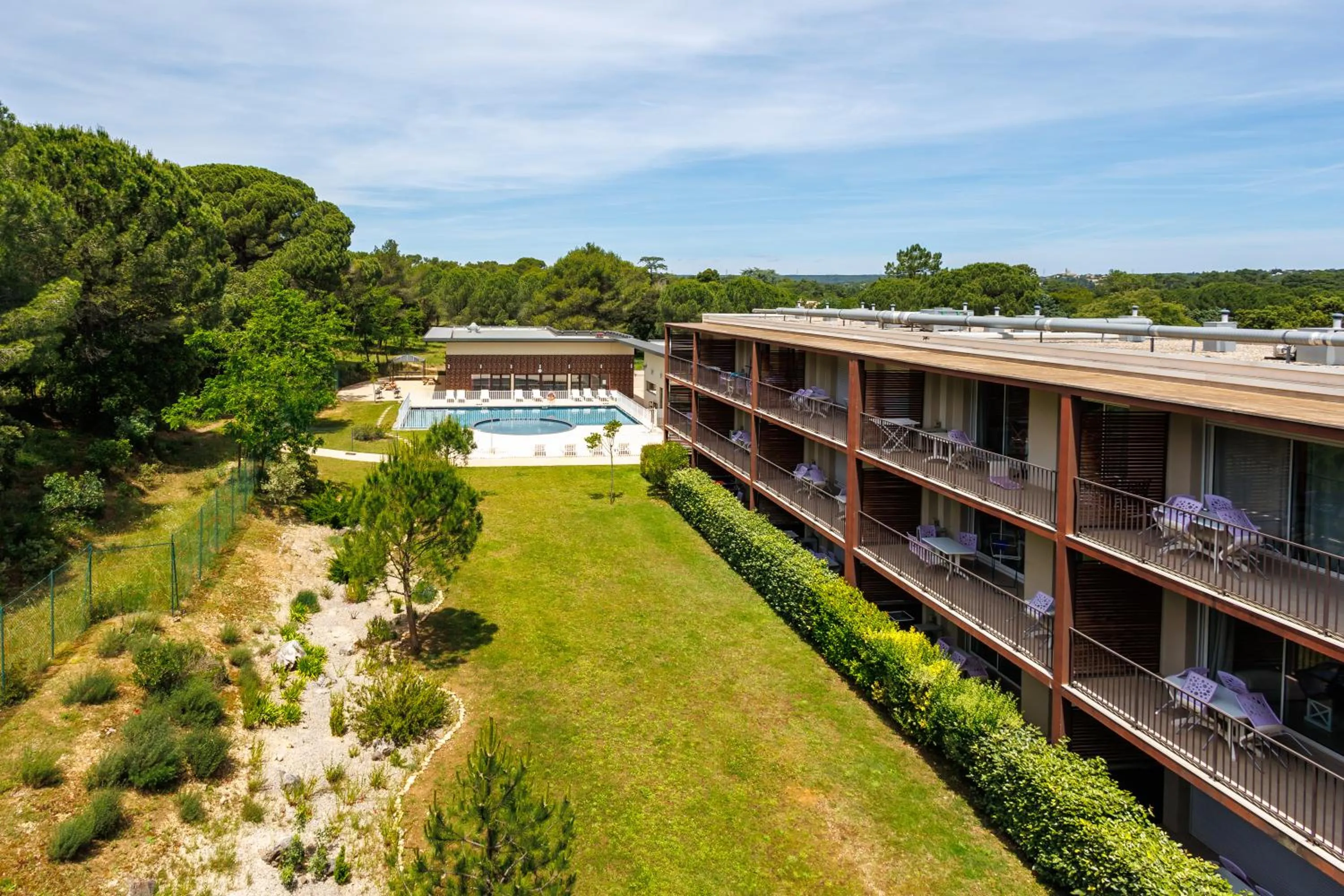Property building in Residhotel Résidence Pont du Gard