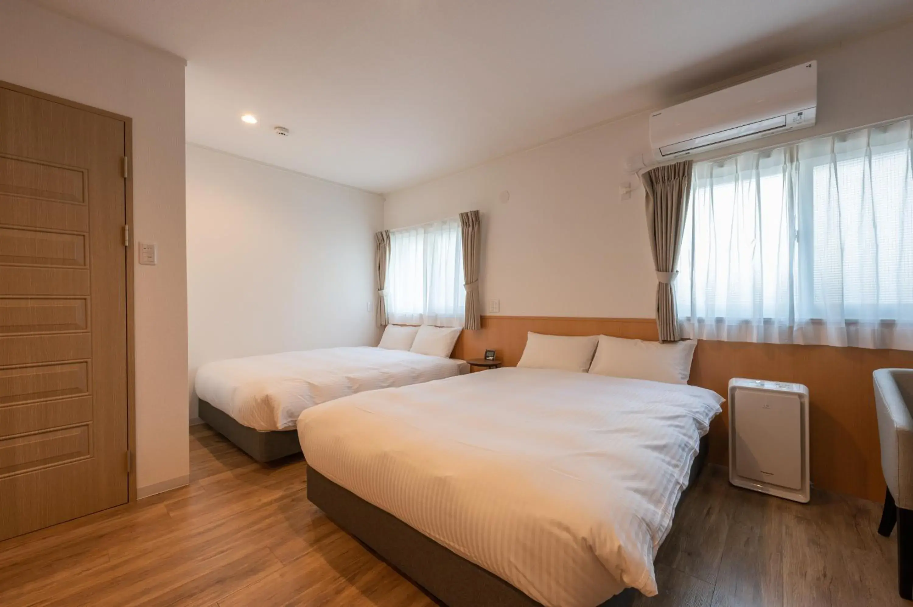 Bed in HOTEL R9 The Yard Ishioka Bed in HOTEL R9 The Yard Ishioka