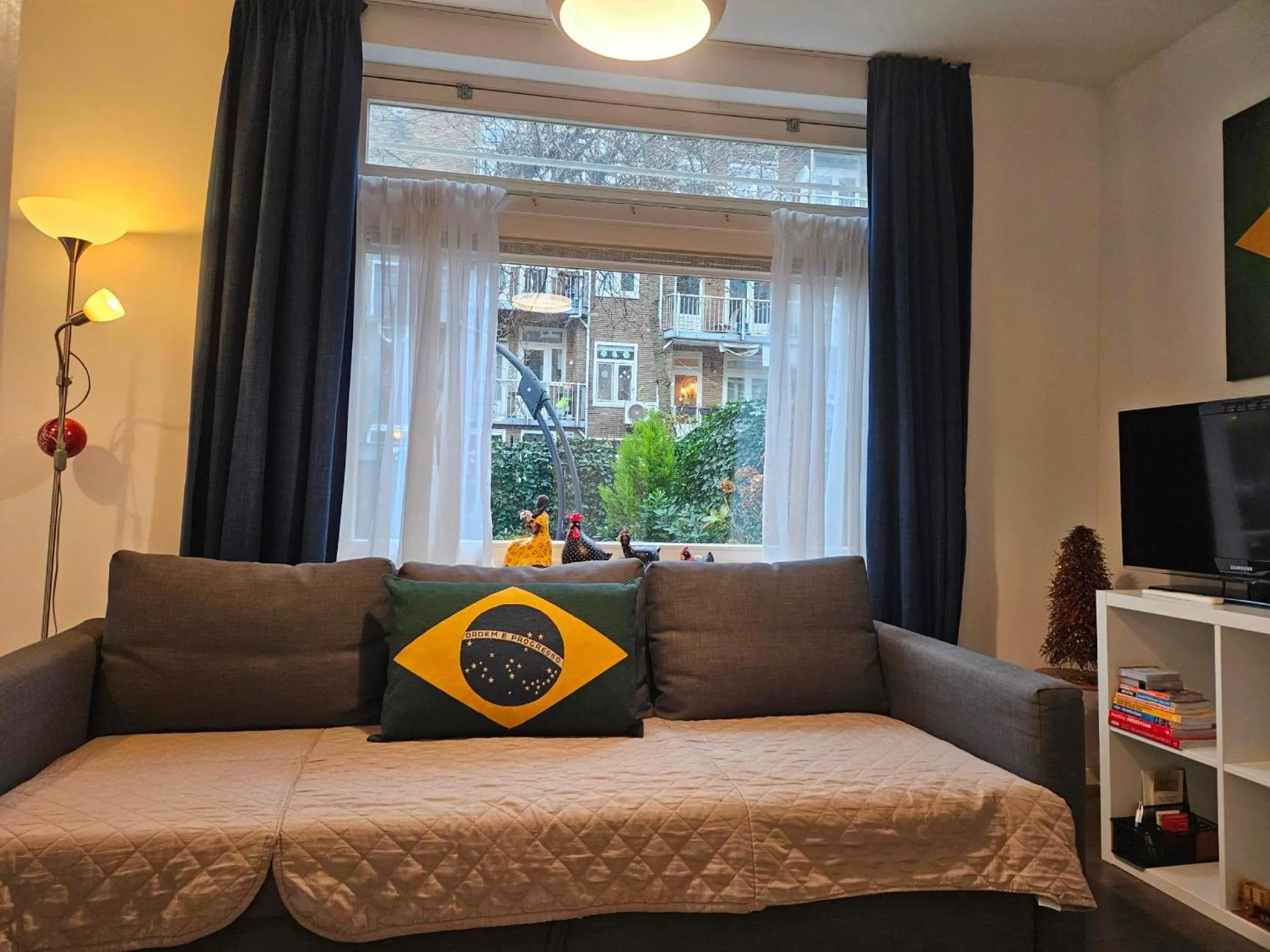 Living room in Bos en Lommer Hotel - Erasmus Park area