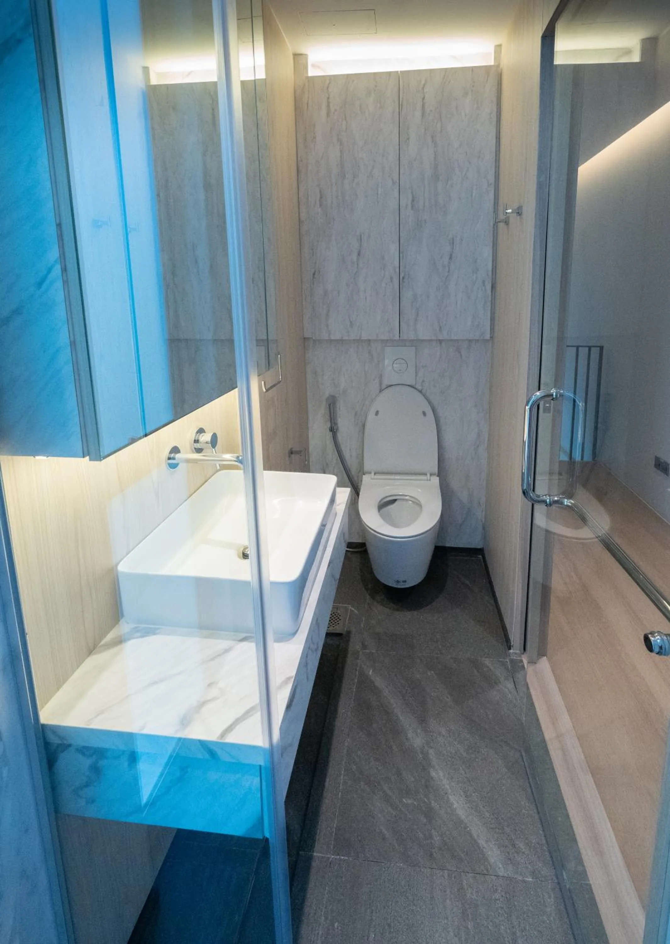 Toilet in Garden Pod at Gardens by the Bay