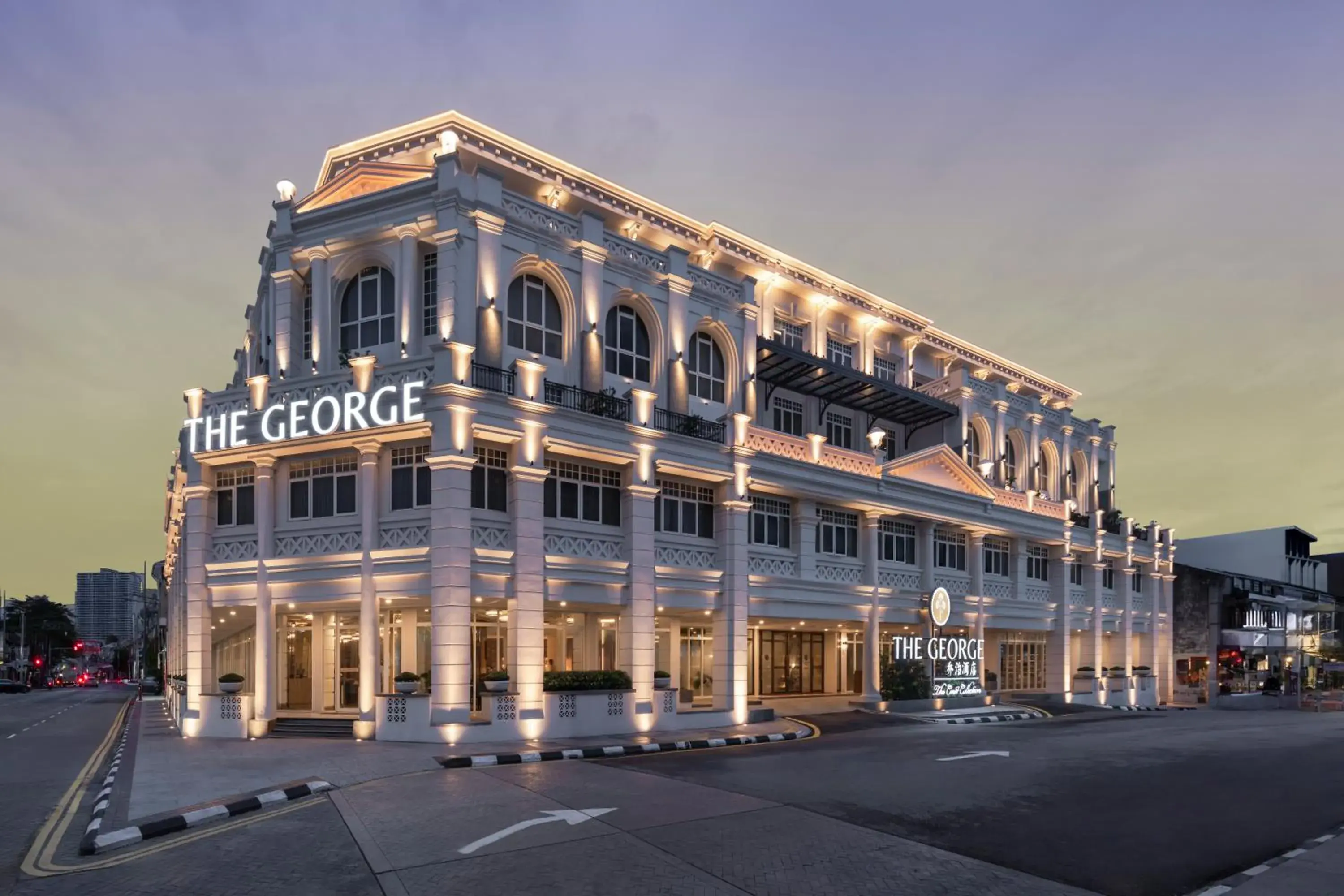 Property building in The George Penang by The Crest Collection Property building in The George Penang by The Crest Collection