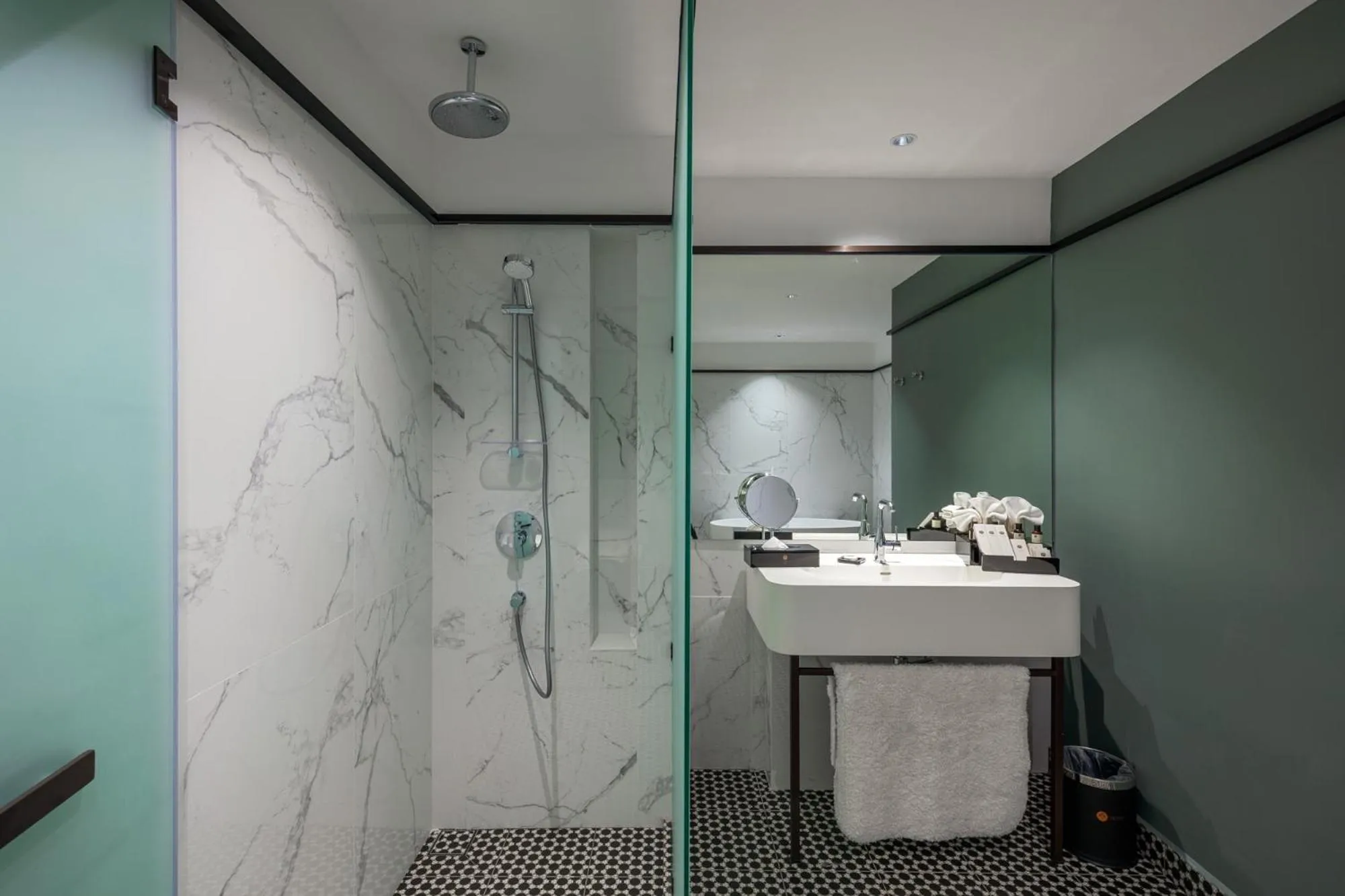 Bathroom in The George Penang by The Crest Collection