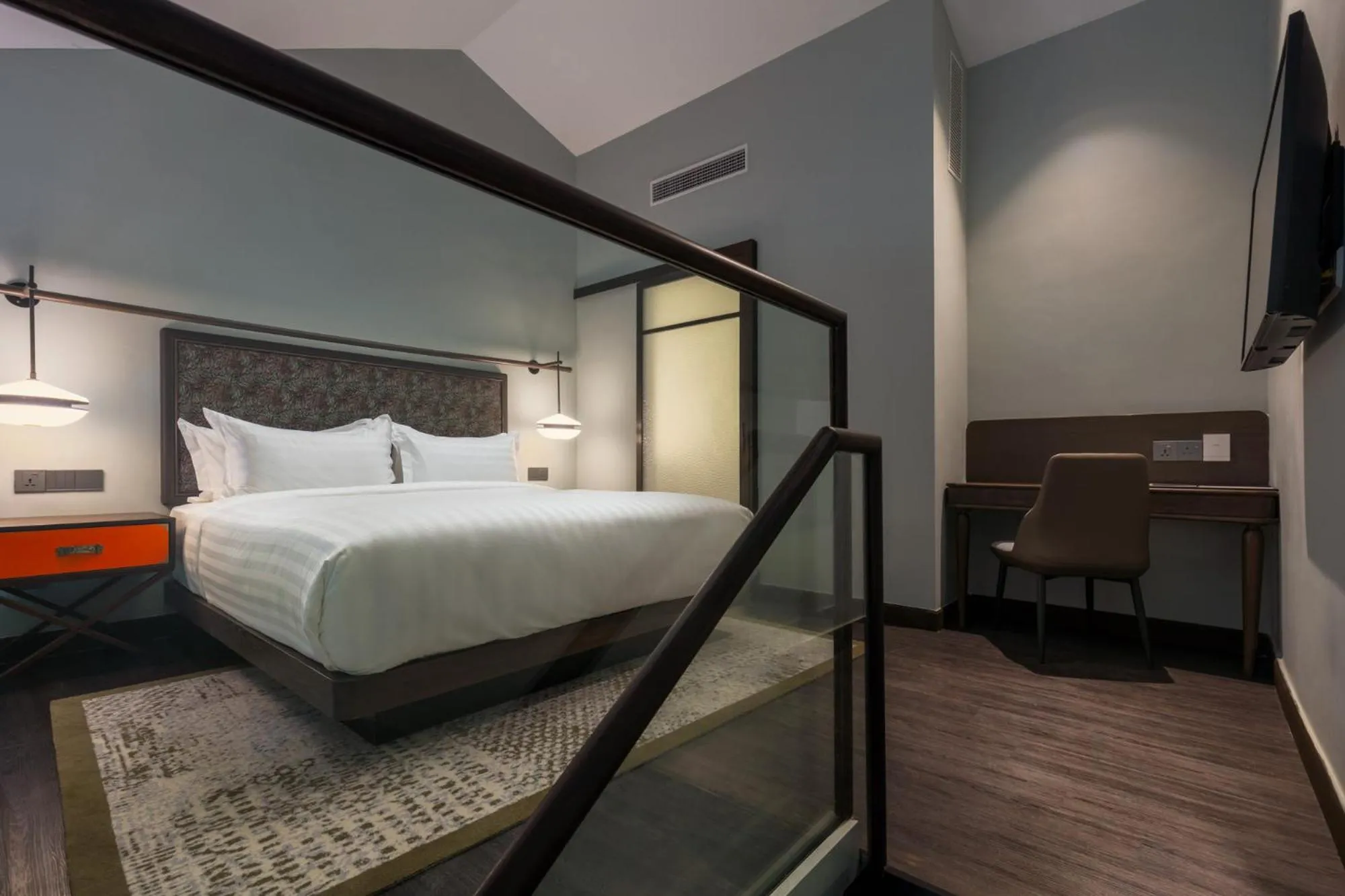 Bedroom, Bed in The George Penang by The Crest Collection