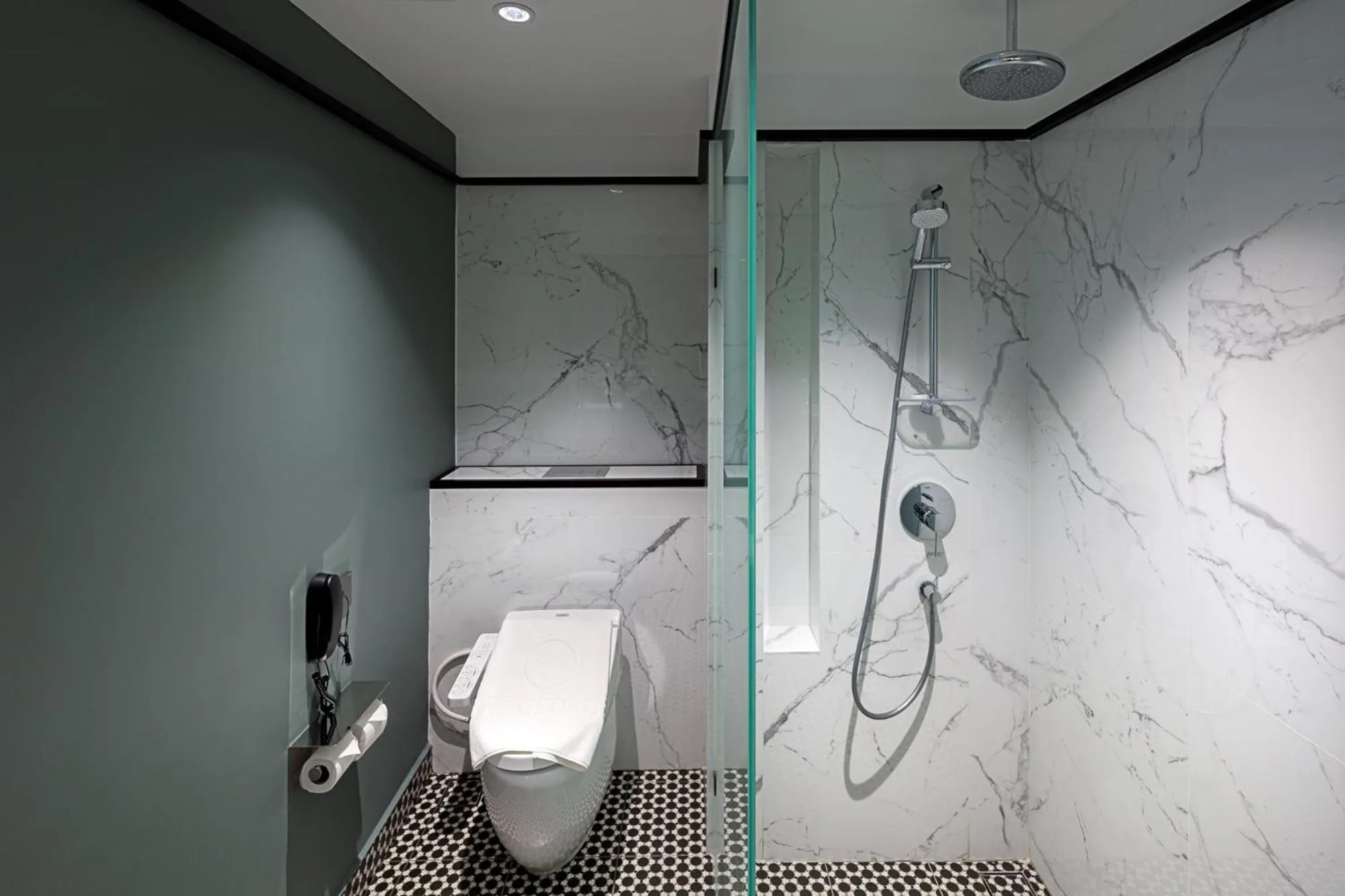 Bathroom in The George Penang by The Crest Collection