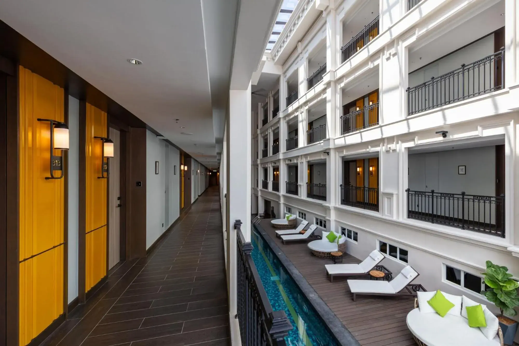 Swimming pool in The George Penang by The Crest Collection Swimming pool in The George Penang by The Crest Collection