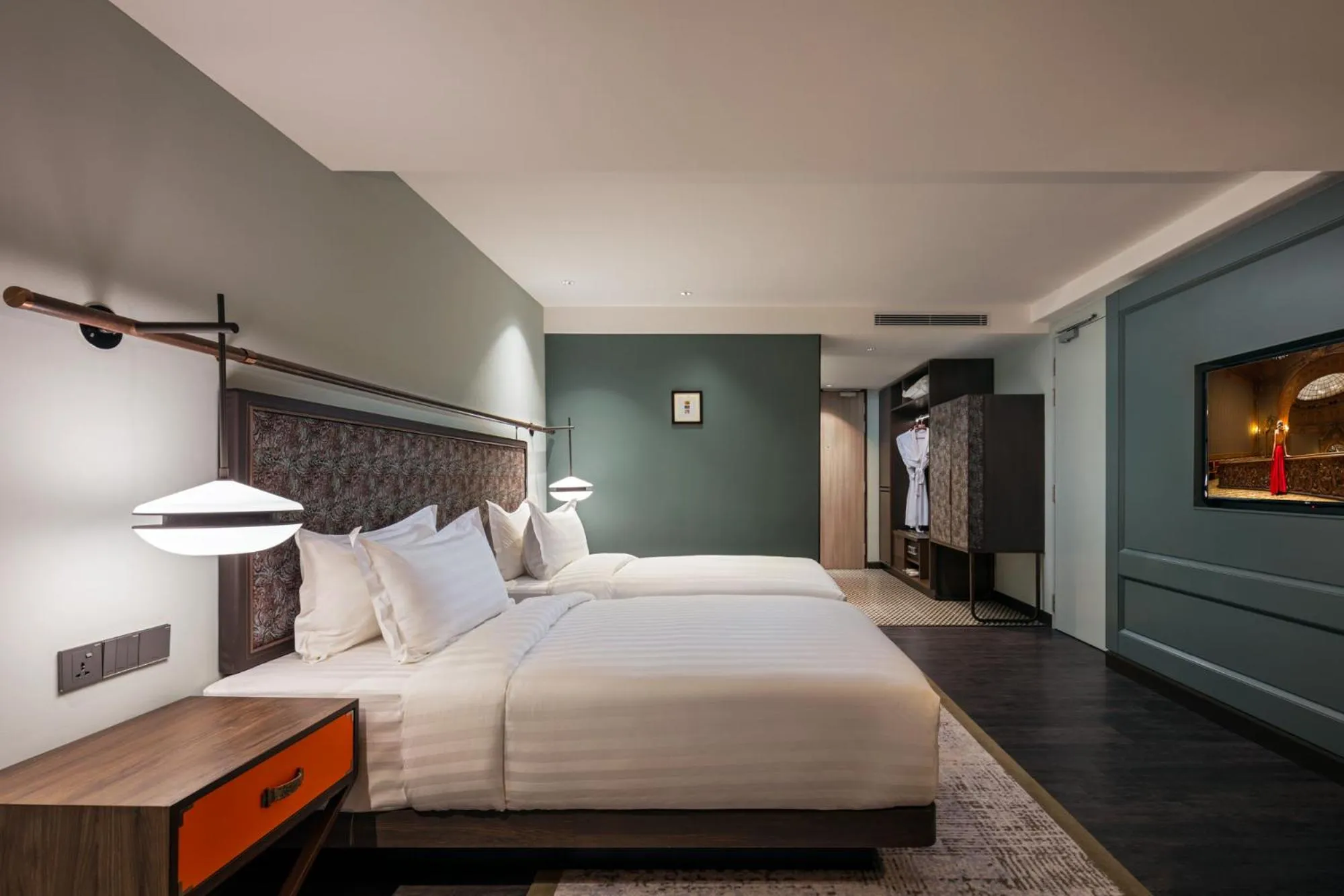 Bedroom, Bed in The George Penang by The Crest Collection