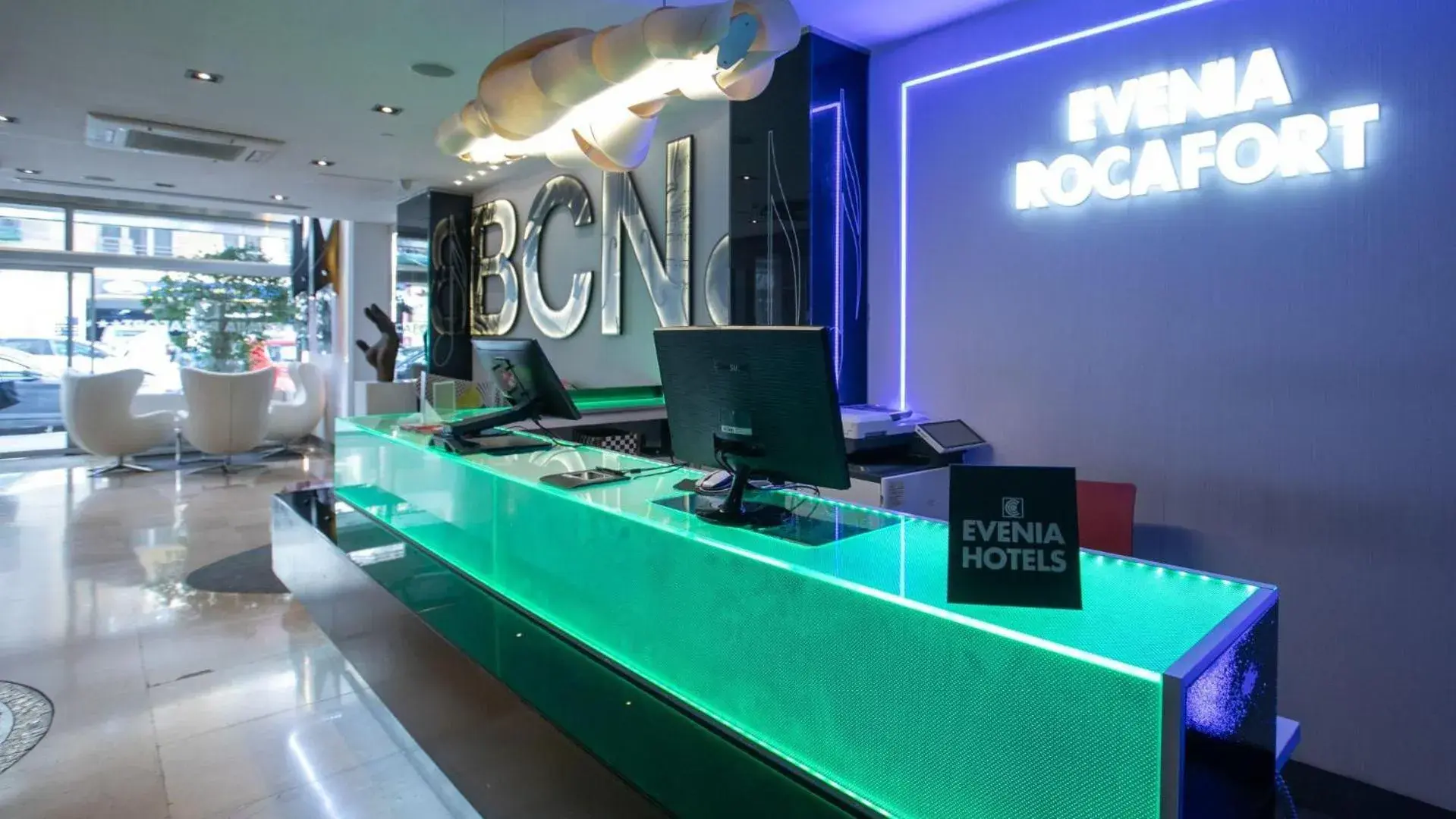 Lobby or reception in Evenia Rocafort Lobby or reception in Evenia Rocafort