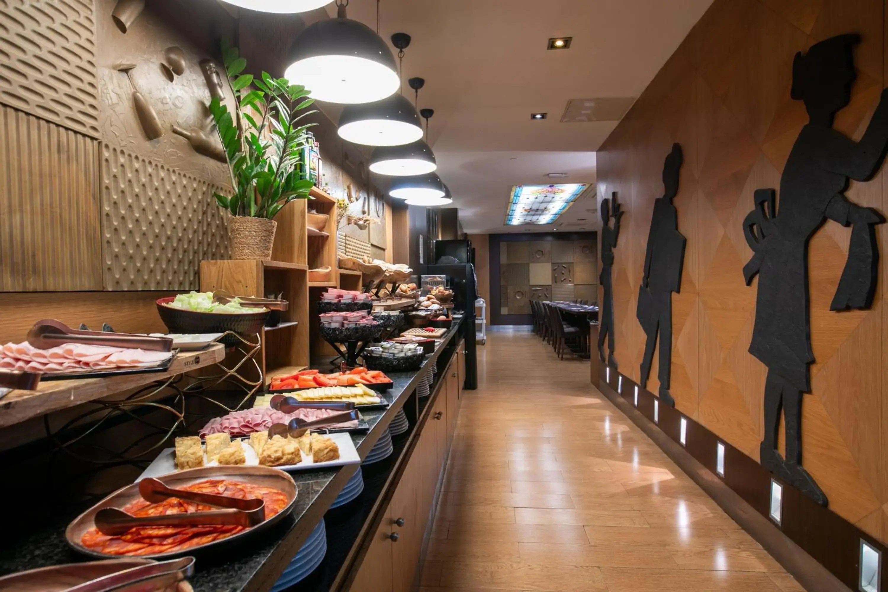 Buffet breakfast in Evenia Rocafort Buffet breakfast in Evenia Rocafort