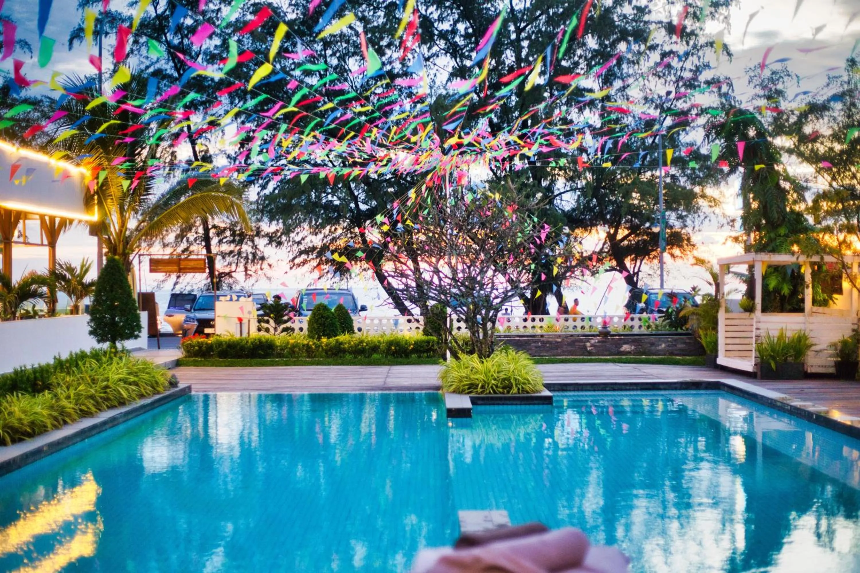 Swimming pool in Naiya Sea Resort