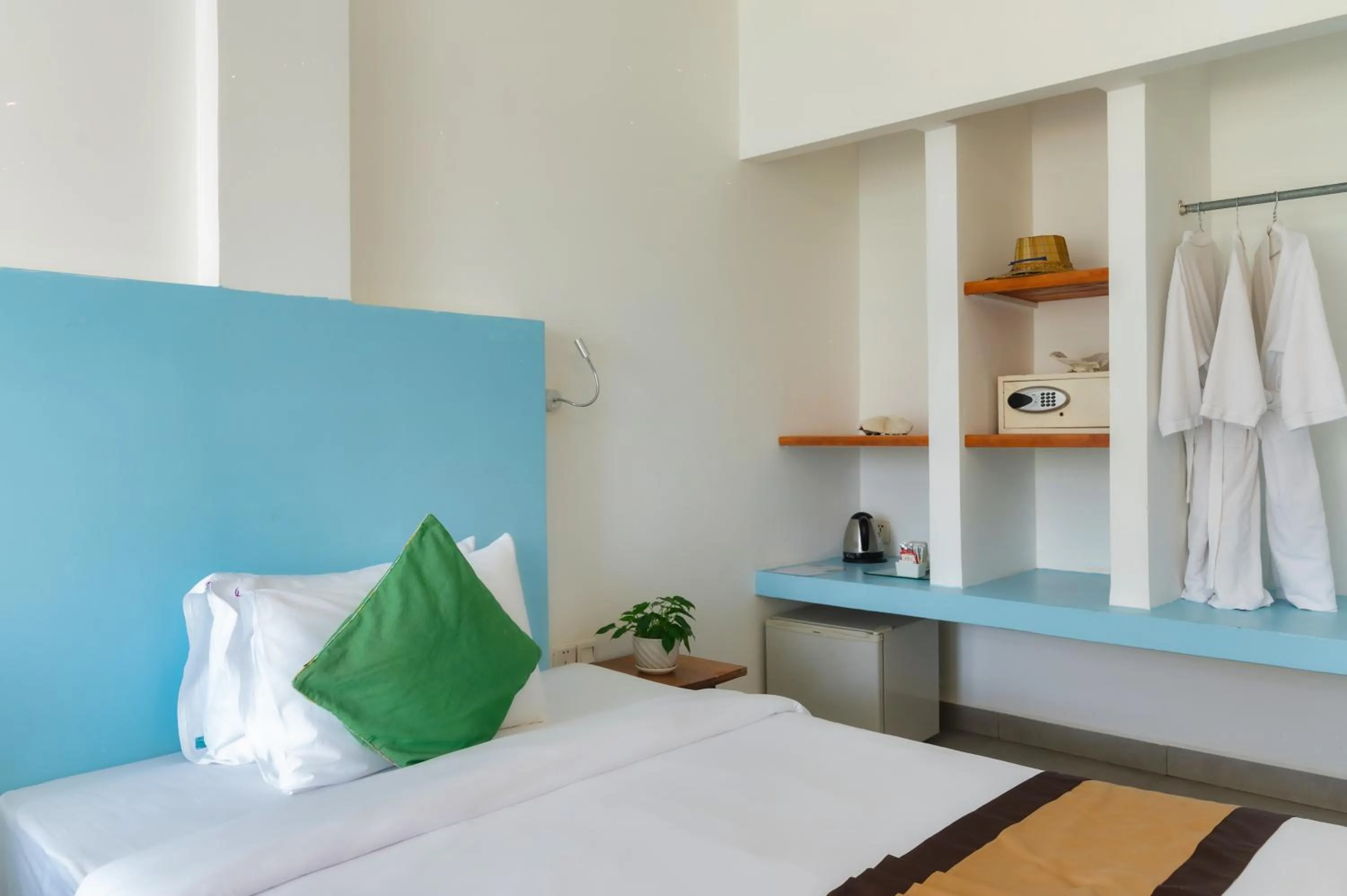 Bed in Naiya Sea Resort