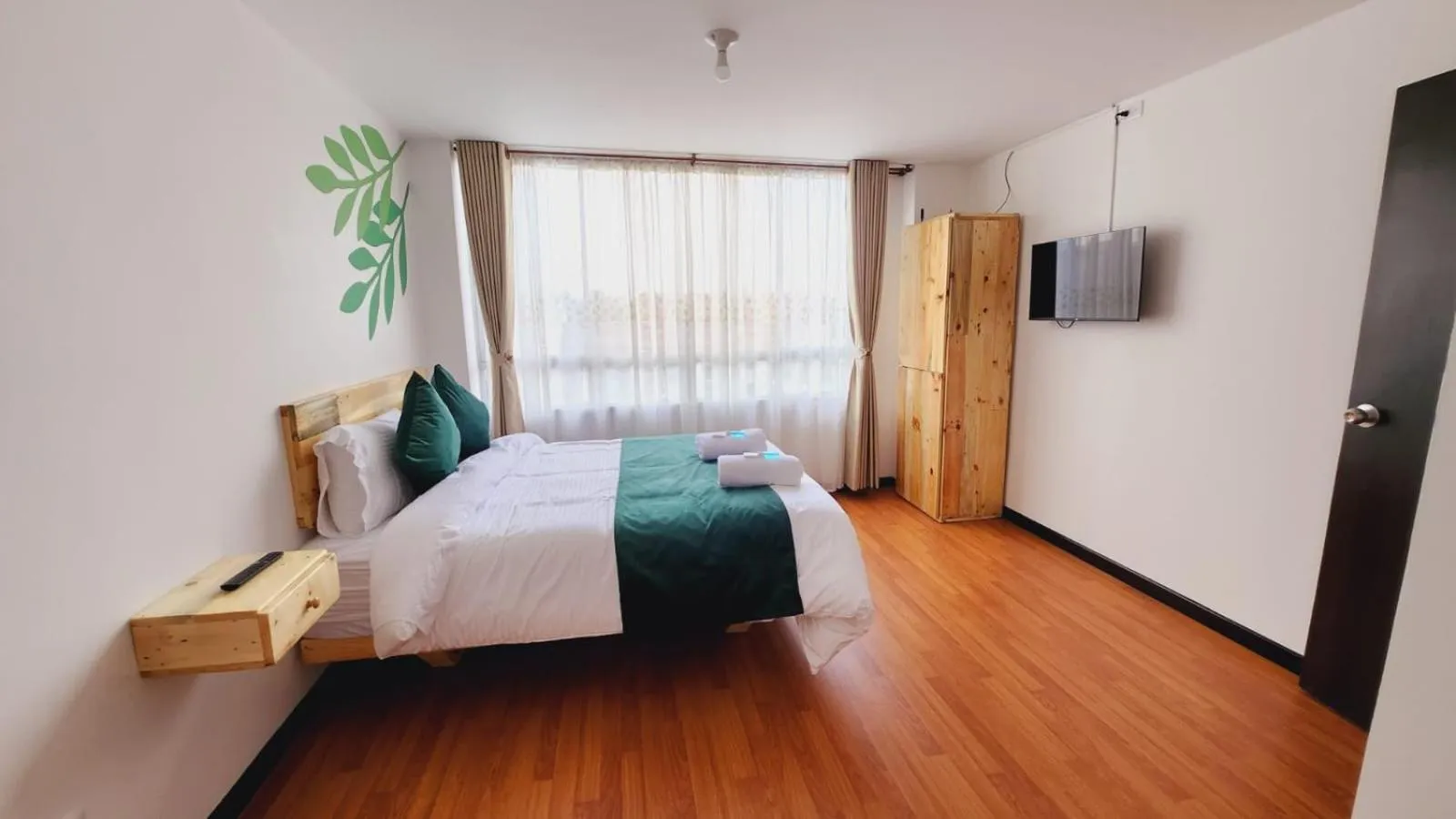 Bed in Hotel Natural Sevgi