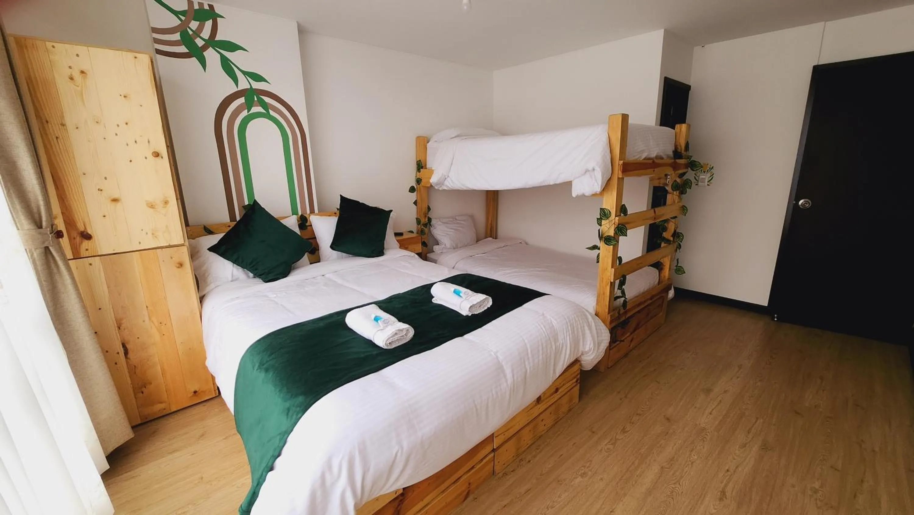 Bed in Hotel Natural Sevgi