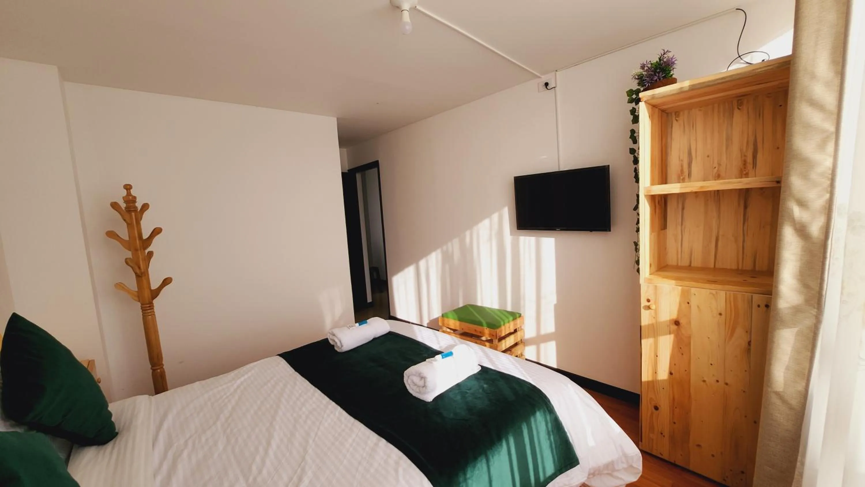 Bed in Hotel Natural Sevgi