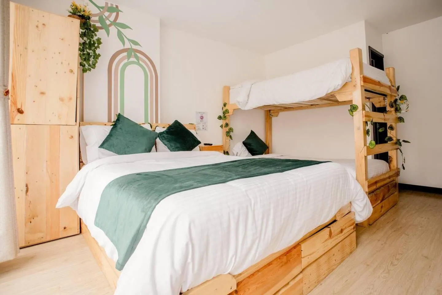 Bed in Hotel Natural Sevgi