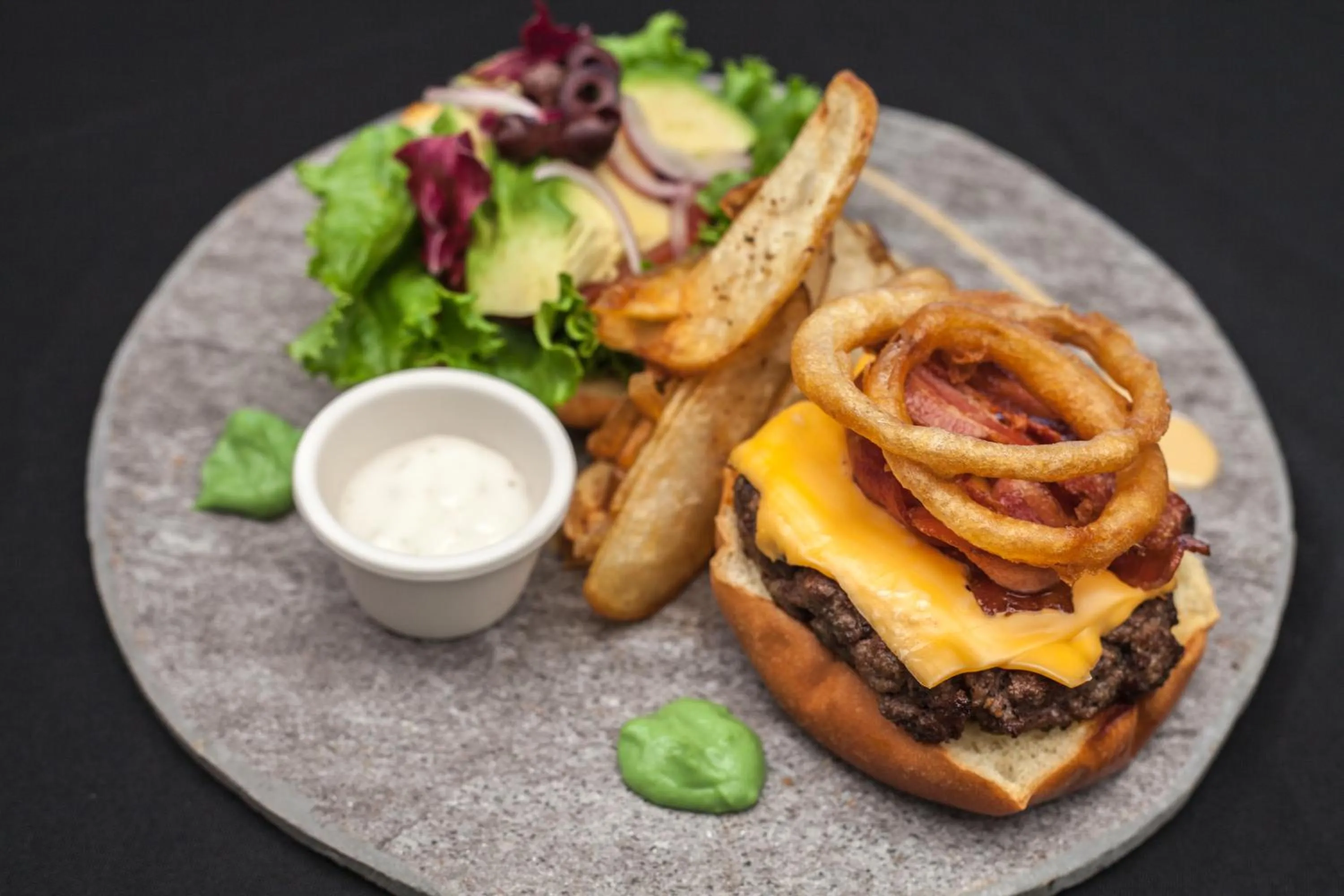 Food in Café de Playa Beach Front Hotel