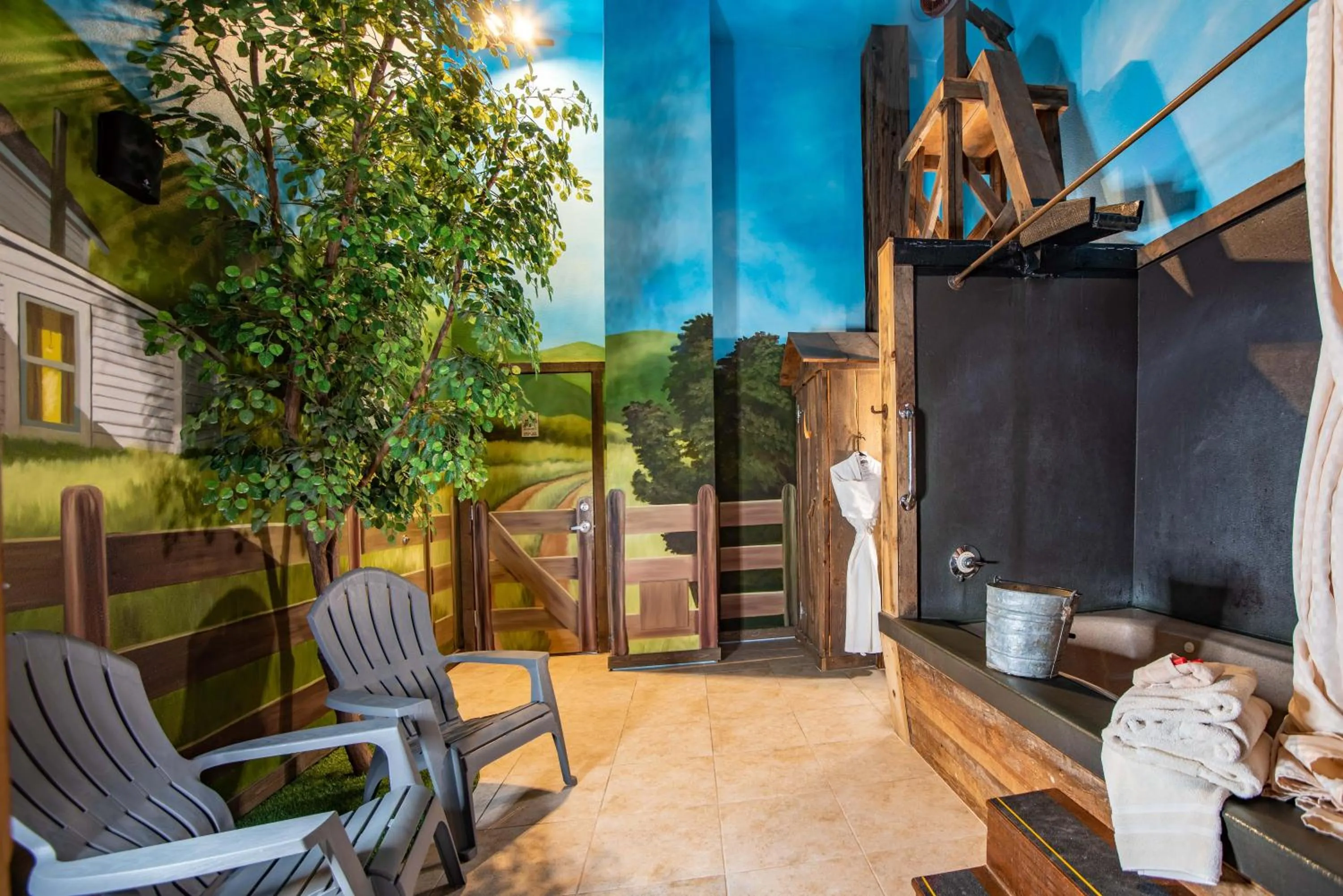 Seating area in The Anniversary Inn - Boise