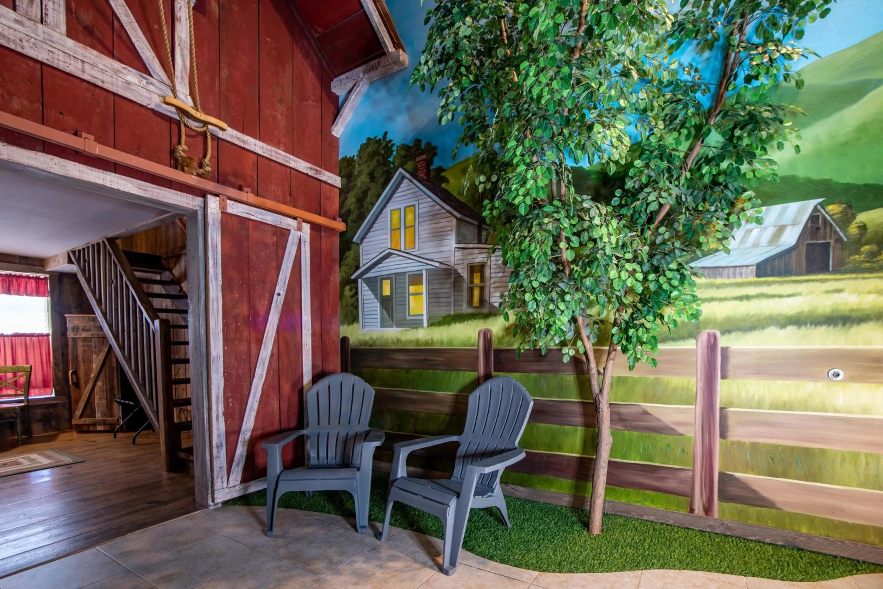 Seating area in The Anniversary Inn - Boise