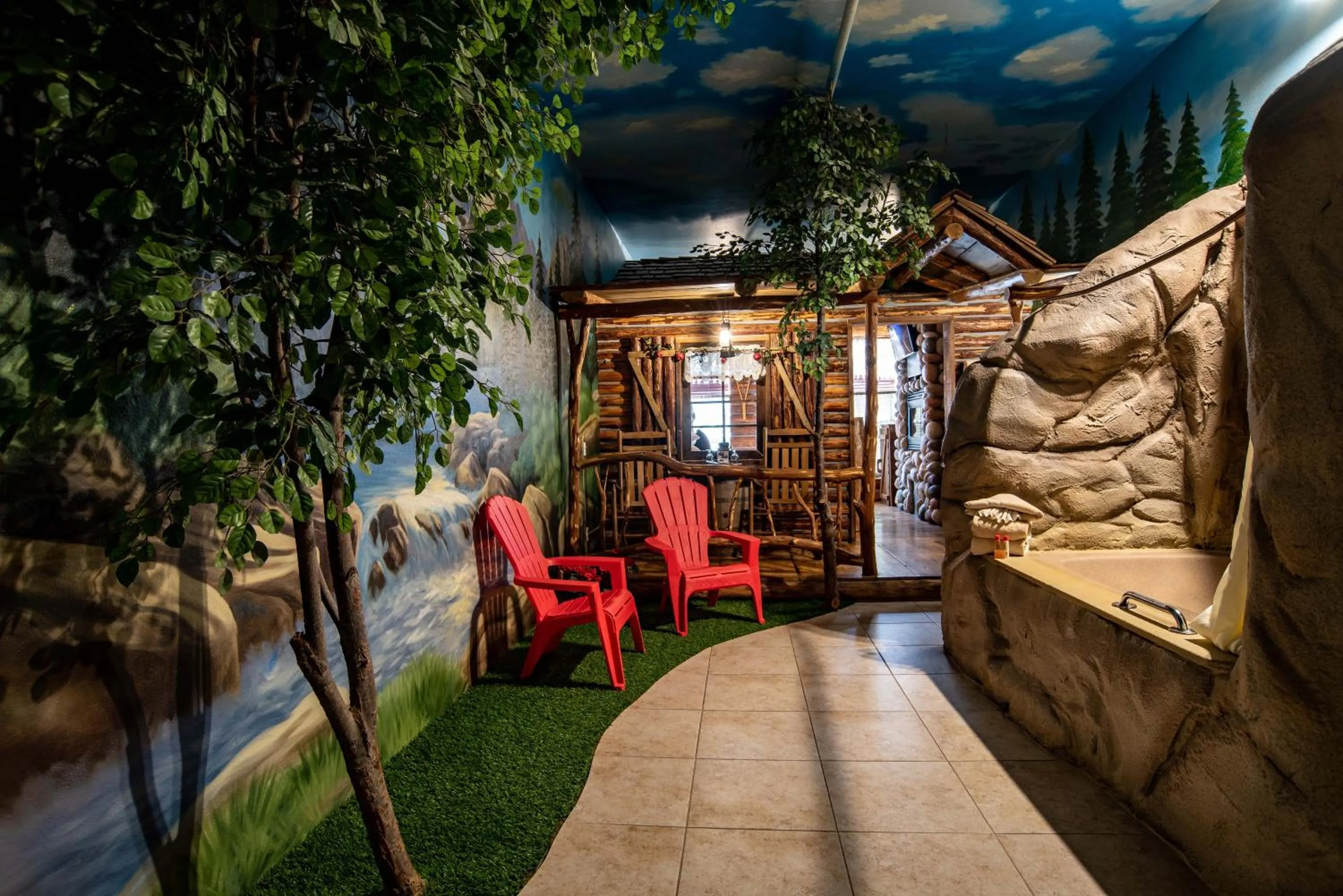 Seating area in The Anniversary Inn - Boise