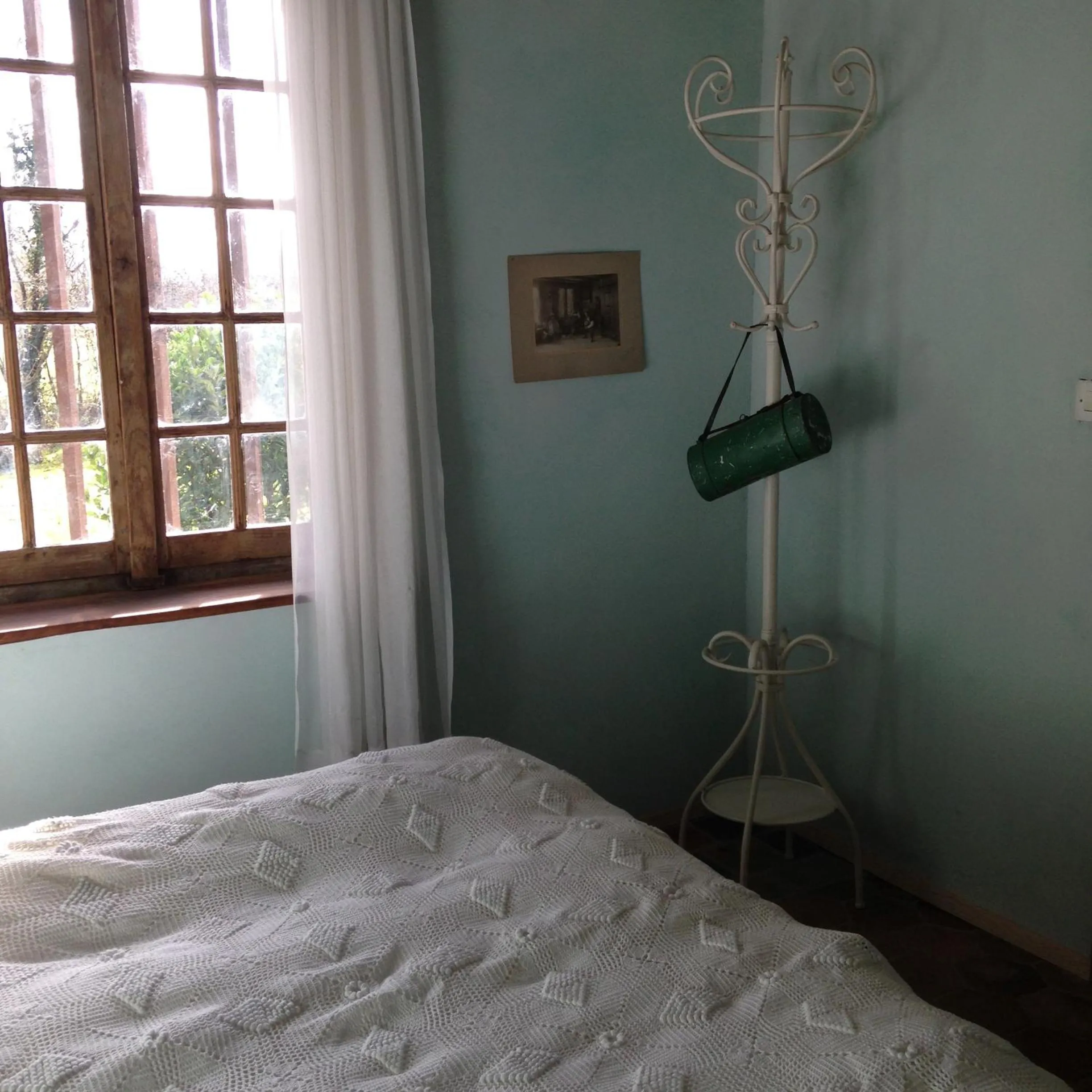 Bed in Marguerite's Ferme rustique